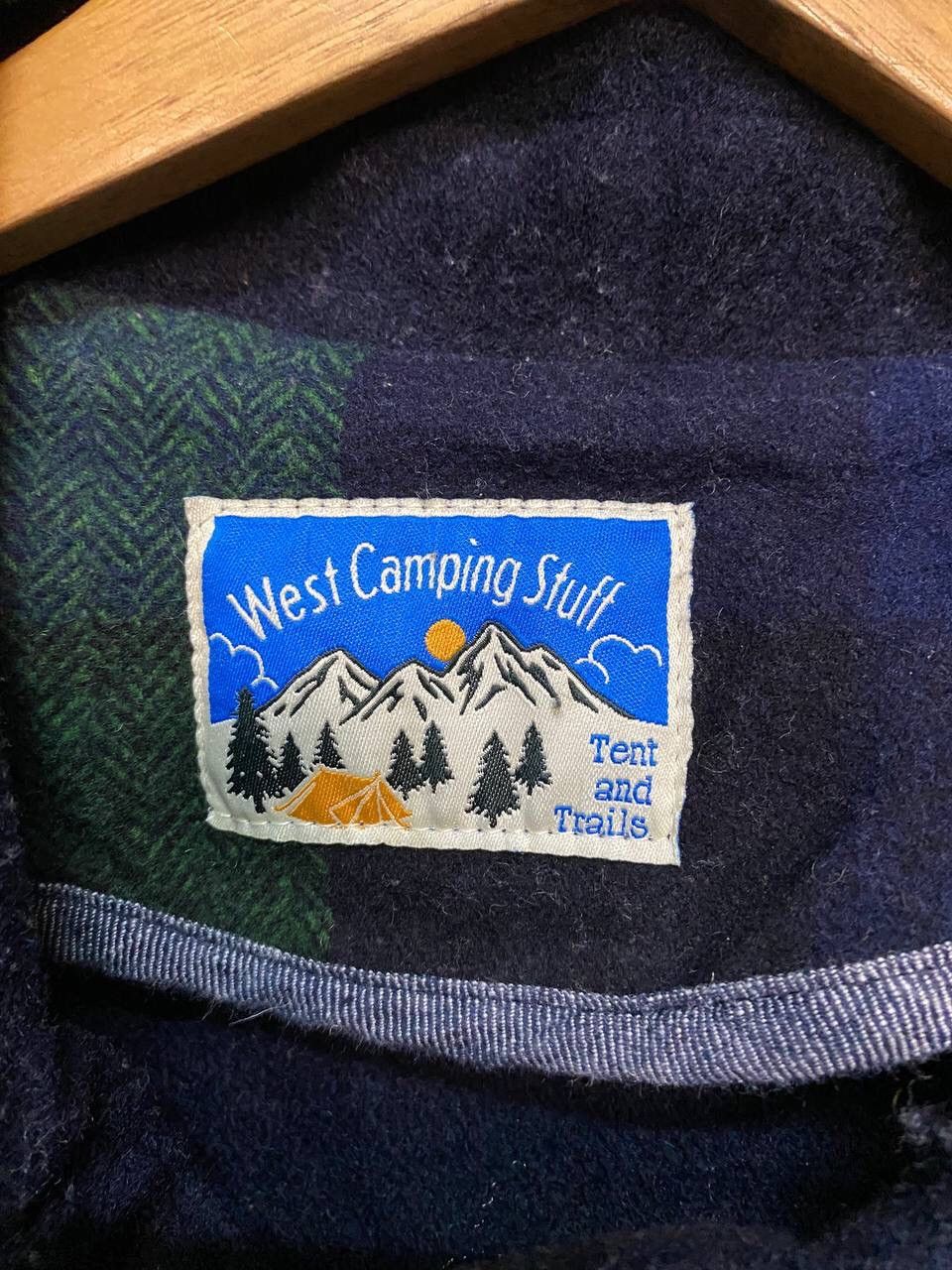 Japanese Brand Vintage Duffel Wool Coat West Camping Stuff Tent And Trails Size US S / EU 44-46 / 1 - 9 Thumbnail
