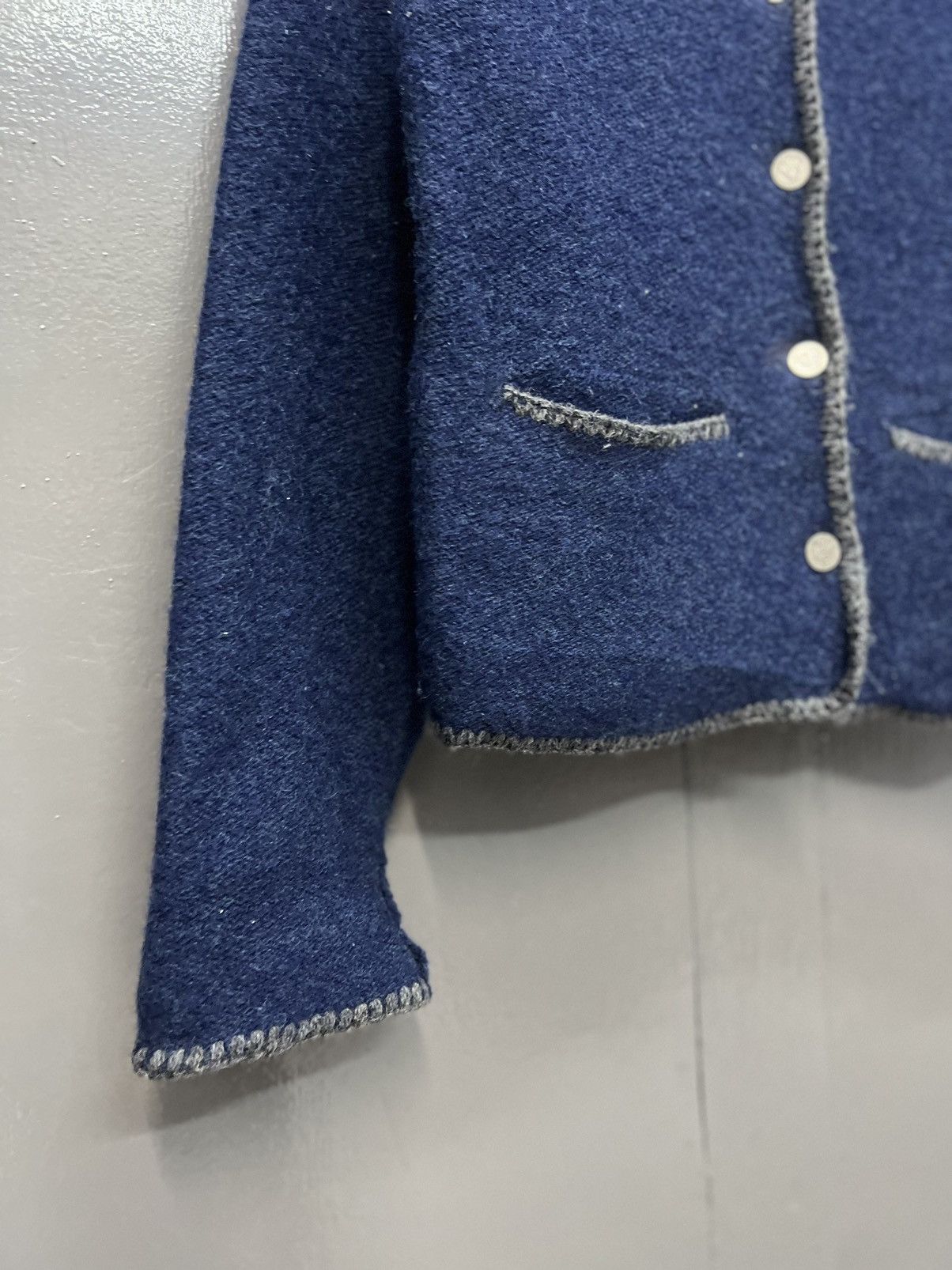 Vintage VINTAGE🔥 ROBERT SIM PURE NEW WOOL JACKET Size US M / EU 48-50 / 2 - 5 Thumbnail