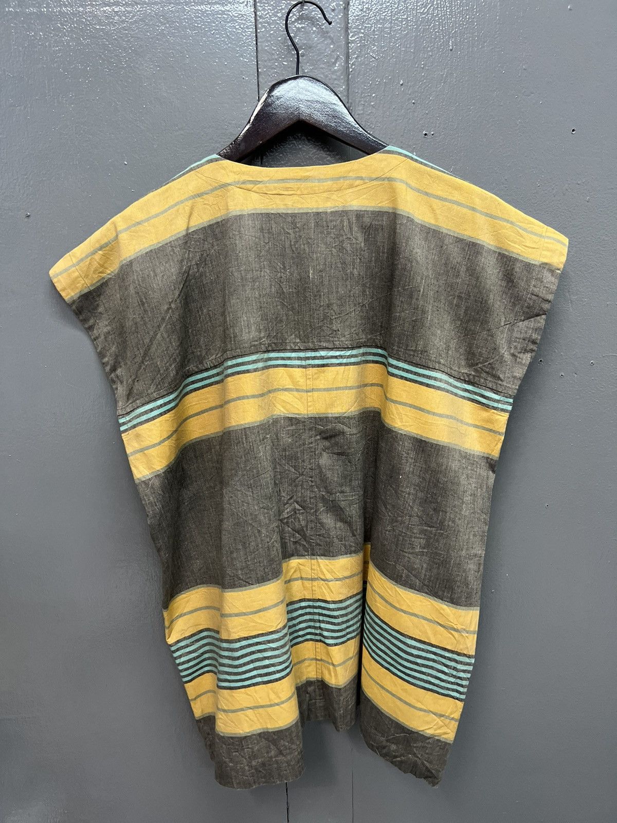 Issey Miyake ARCHIVE🔥ISSEY MIYAKE STRIPE DESIGN VEST JACKET Size M / US 6-8 / IT 42-44 - 5 Thumbnail