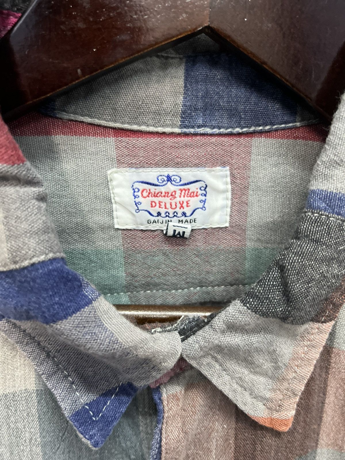 DELUXE VINTAGE DELUXE PATCHWORK BUTTON UP SHIRT SHORTSLEEVE Size US M / EU 48-50 / 2 - 4 Thumbnail