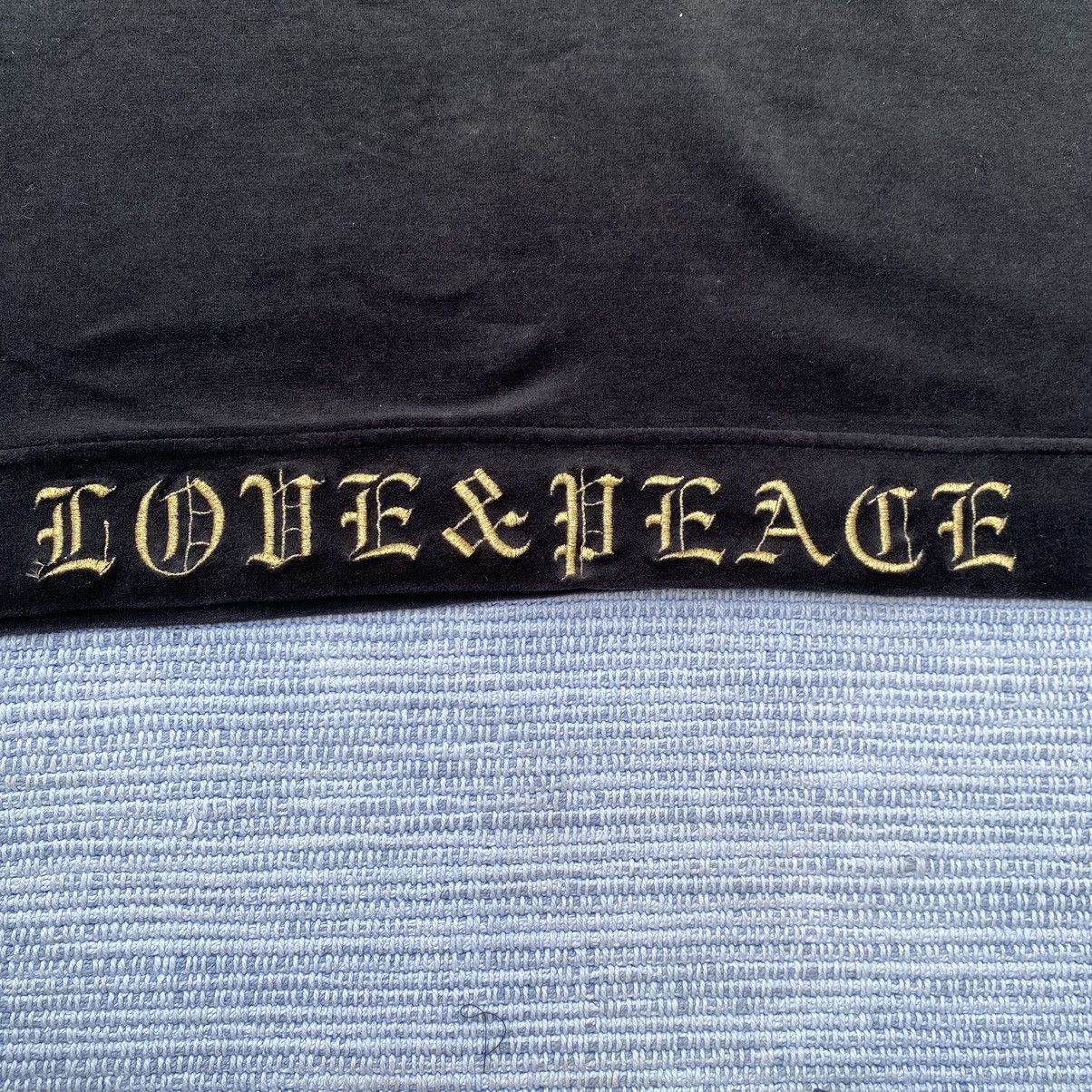 Mastermind Japan velvet tshirt love & peace Size US M / EU 48-50 / 2 - 9 Thumbnail