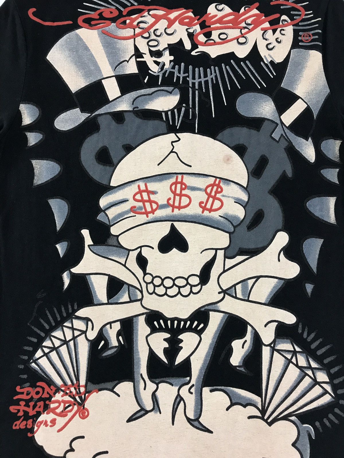 Ed Hardy Ed Hardy By Christian Audigier Big Logo The Skull Tee Size US S / EU 44-46 / 1 - 6 Thumbnail