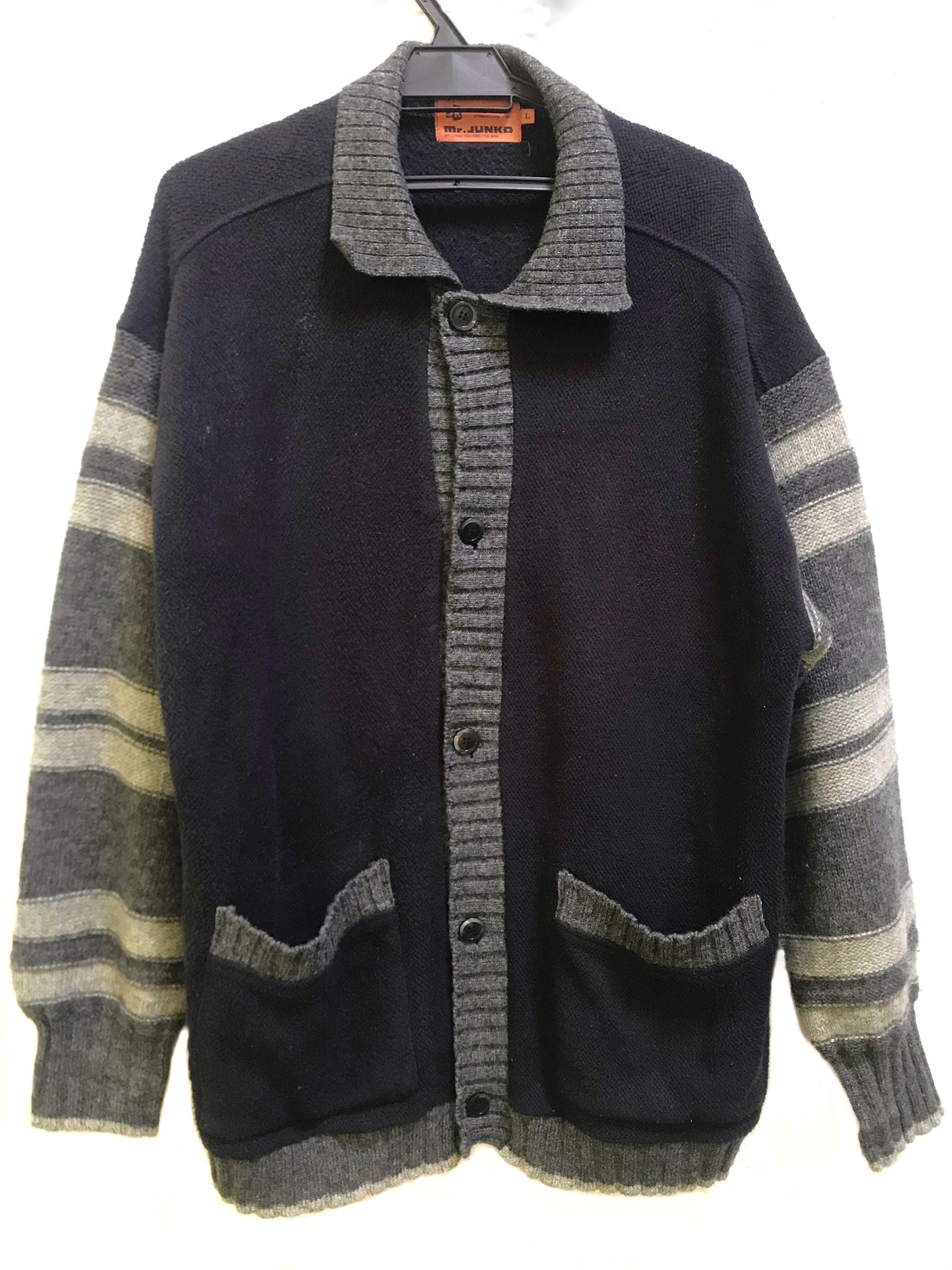 Mr. Junko Mr.Junko Knit Button Ups Jacket | Grailed