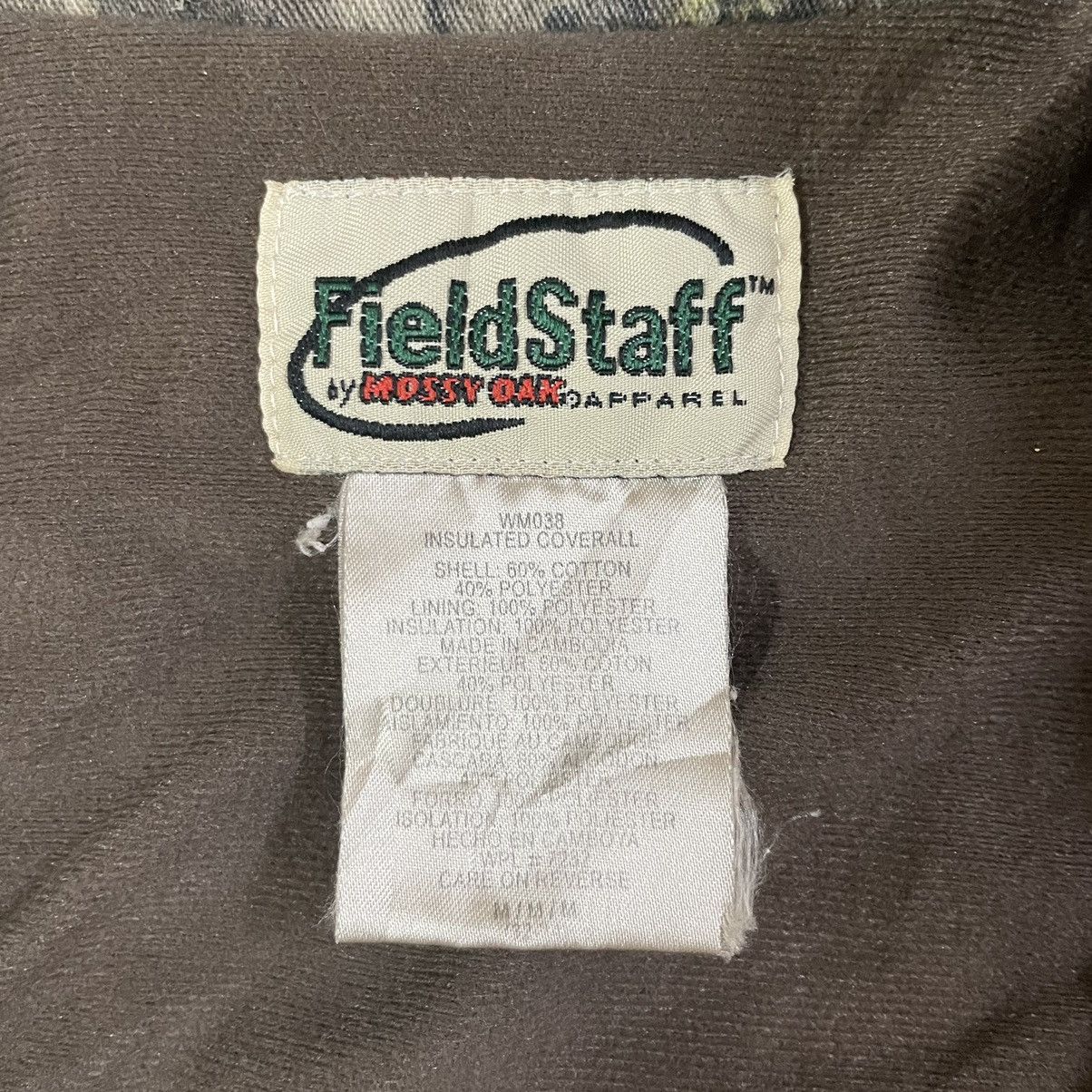 Mossy Oaks × Vintage Vintage 90’s Workwear Overal Field Staff by Mossy Size US 40 / EU 56 - 5 Thumbnail