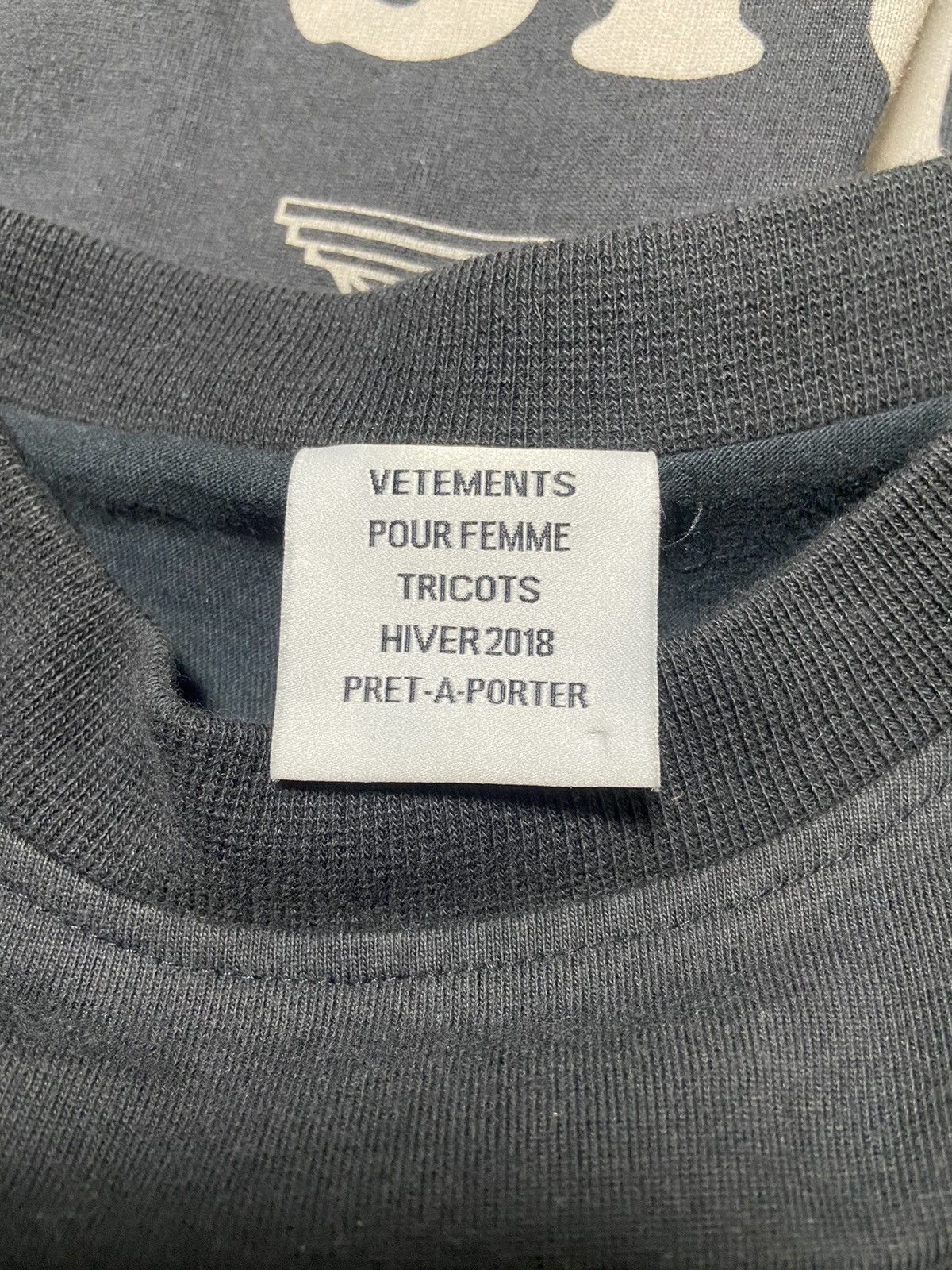 Vetements S Vetements PARIS Layered oversized long sleeve shirt dress Size US S / EU 44-46 / 1 - 4 Thumbnail