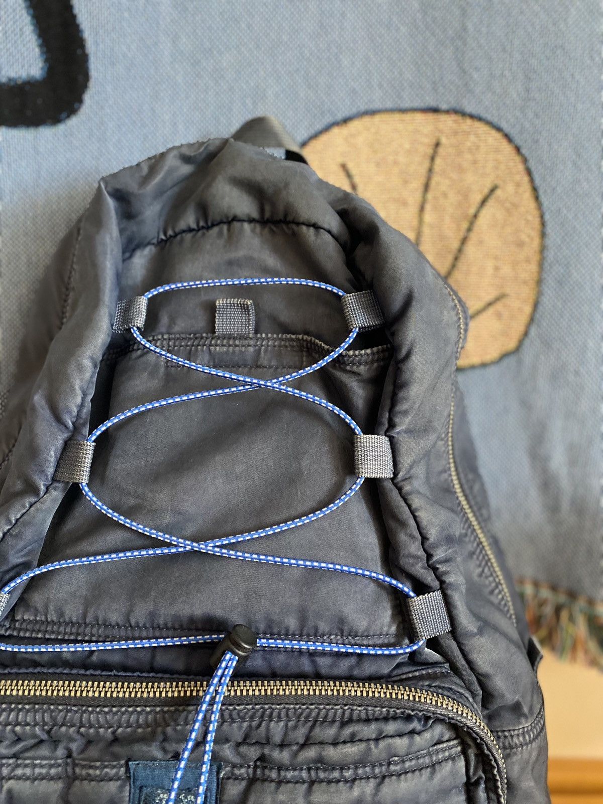 Porter Classic Porter Classic Indigo Super Nylon Daypack Backpack Kapital Size ONE SIZE - 3 Thumbnail