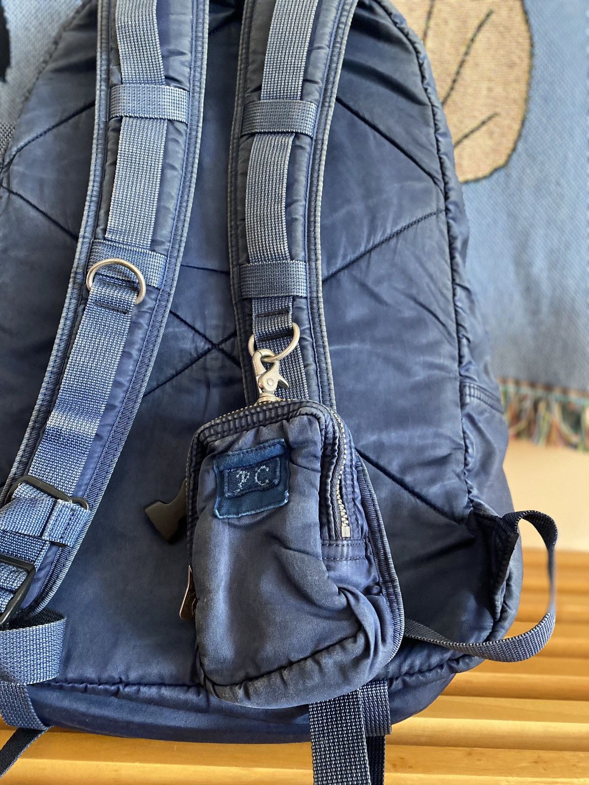 Porter Classic Porter Classic Indigo Super Nylon Daypack Backpack Kapital Size ONE SIZE - 6 Thumbnail
