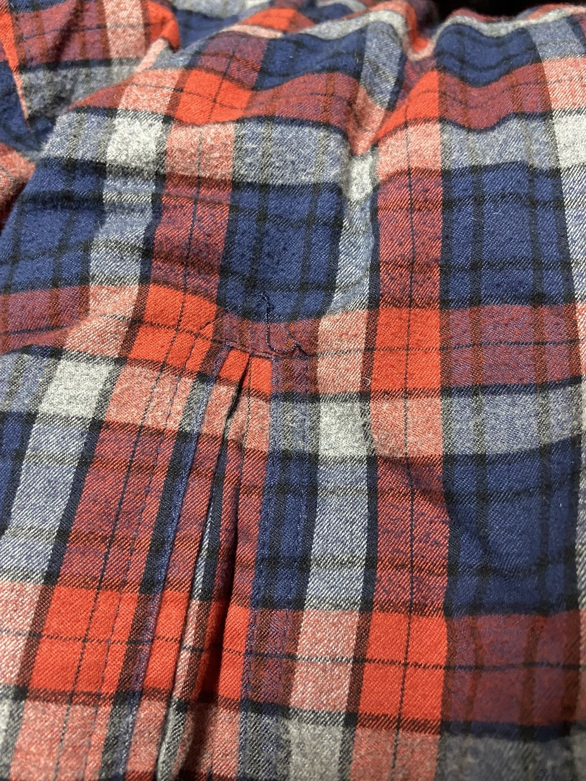 Balenciaga 46 Balenciaga 17FW quilted flannel shirt padded jacket Size US S / EU 44-46 / 1 - 7 Thumbnail