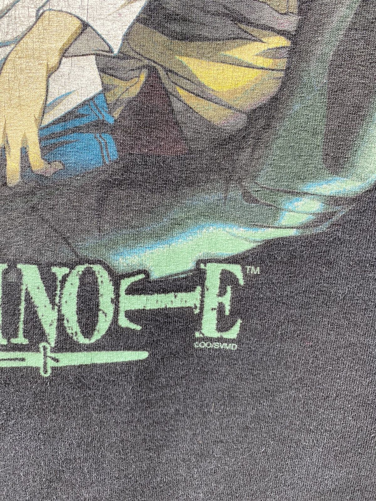 Japanese Brand Vintage Rare Anime DEATH NOTE “Kira & L” Overprint Graphic Size US M / EU 48-50 / 2 - 6 Thumbnail