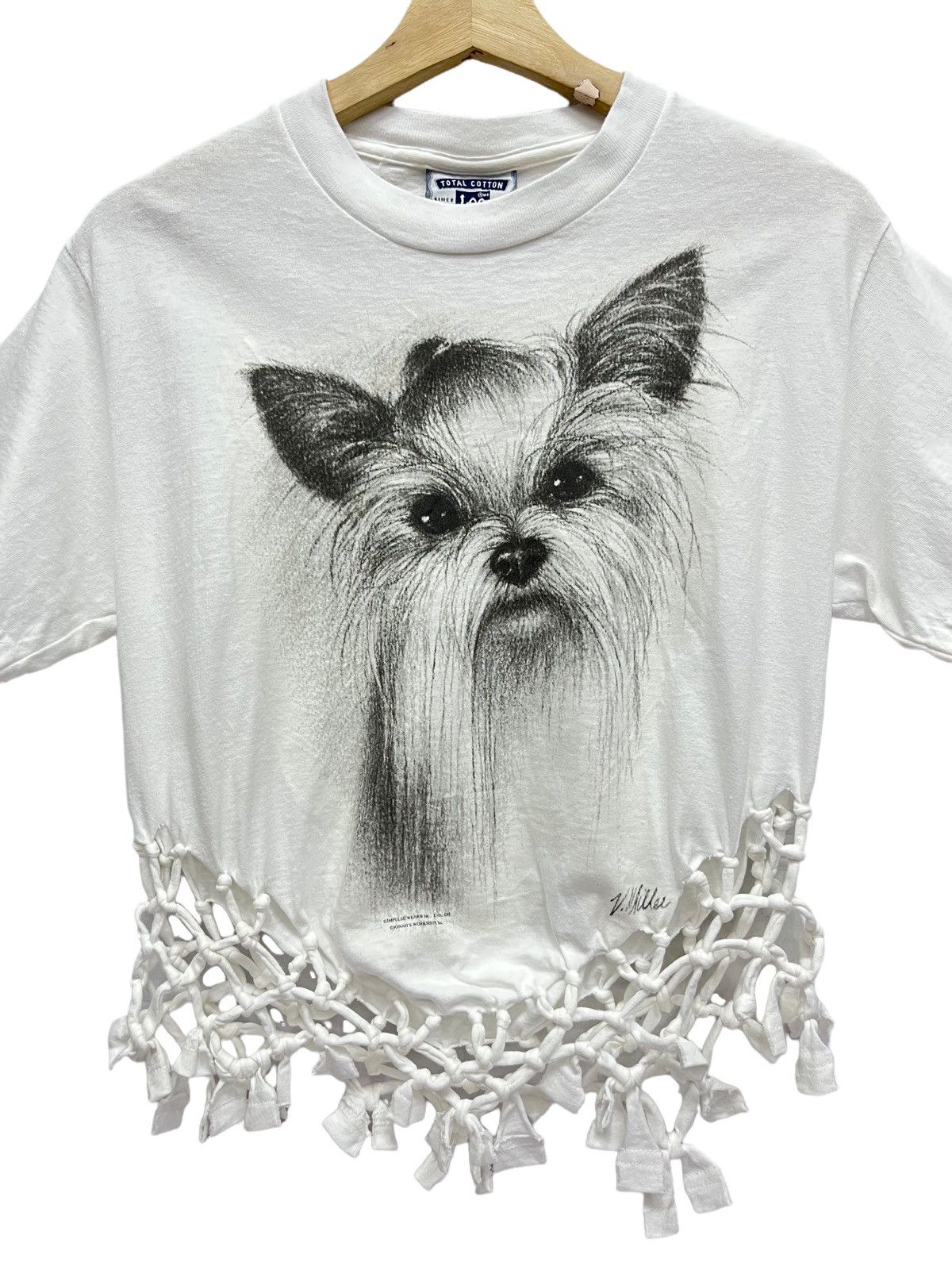 Designer × Lee × Vintage Vintage LEE x DESIGNER Cotton Crop Top Shirt Made IN USA Size S / US 4 / IT 40 - 2 Thumbnail