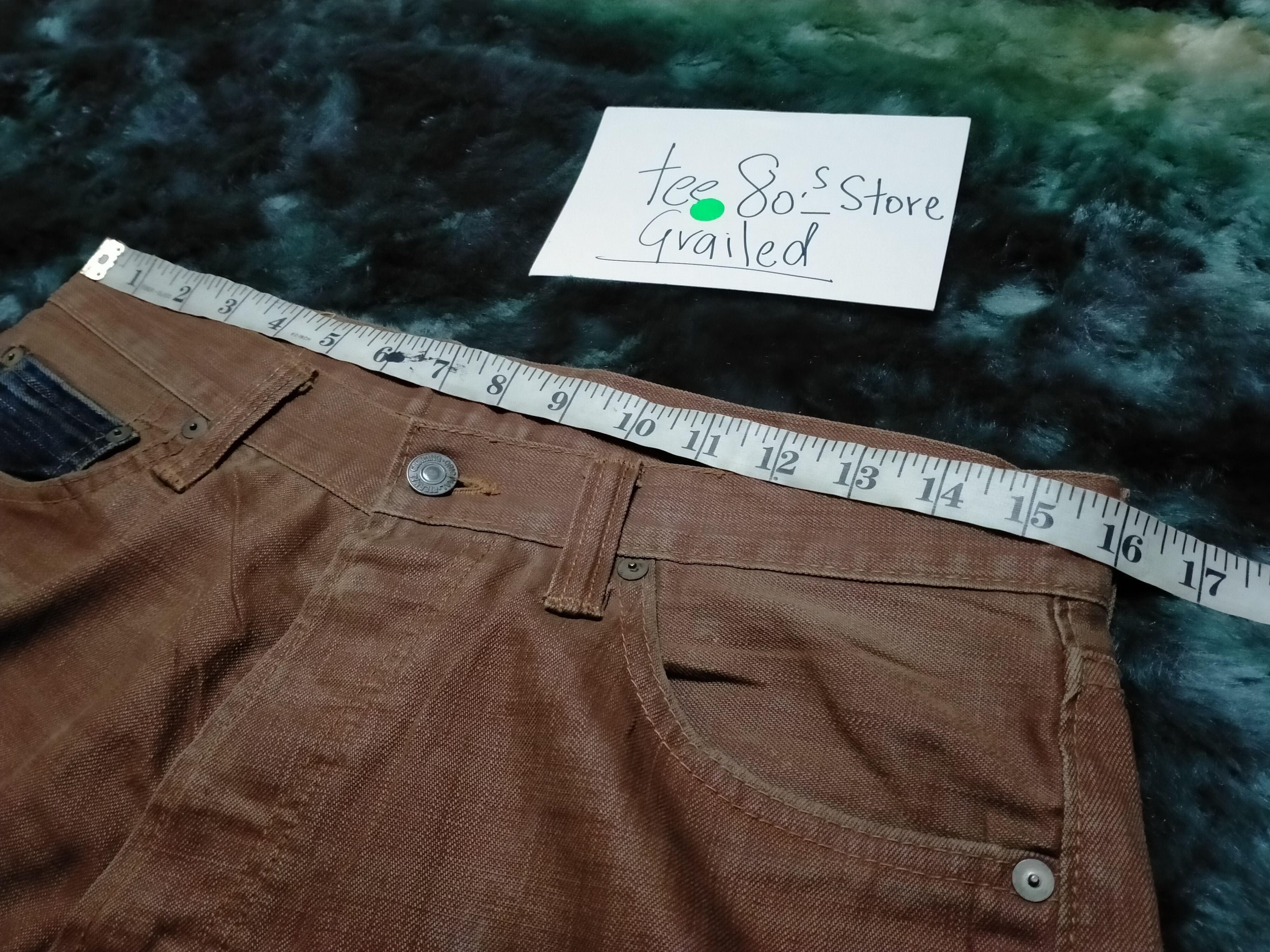 Eternal ETERNAL Washed Denim Pants size 32 Size US 32 / EU 48 - 13 Thumbnail