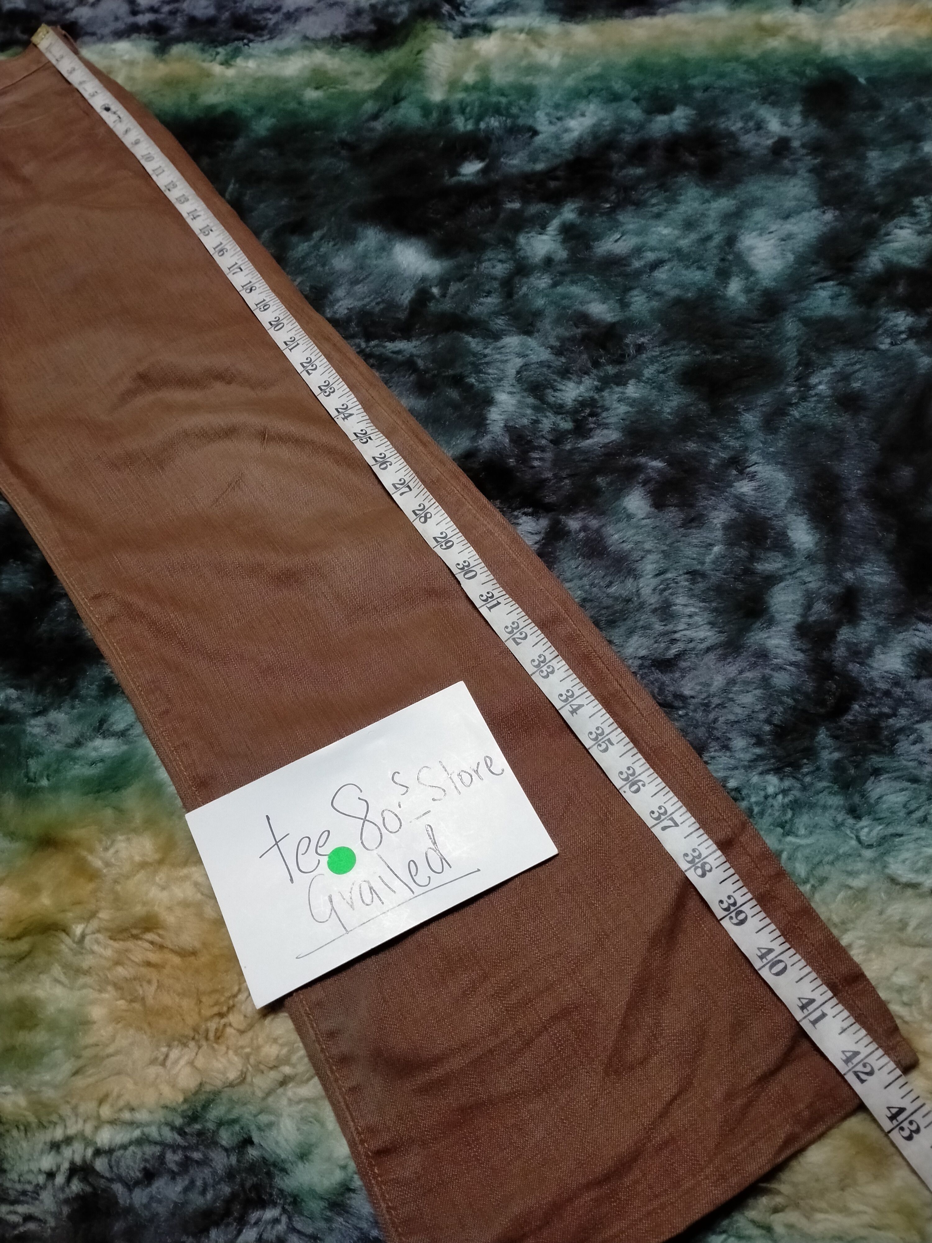 Eternal ETERNAL Washed Denim Pants size 32 Size US 32 / EU 48 - 17 Thumbnail