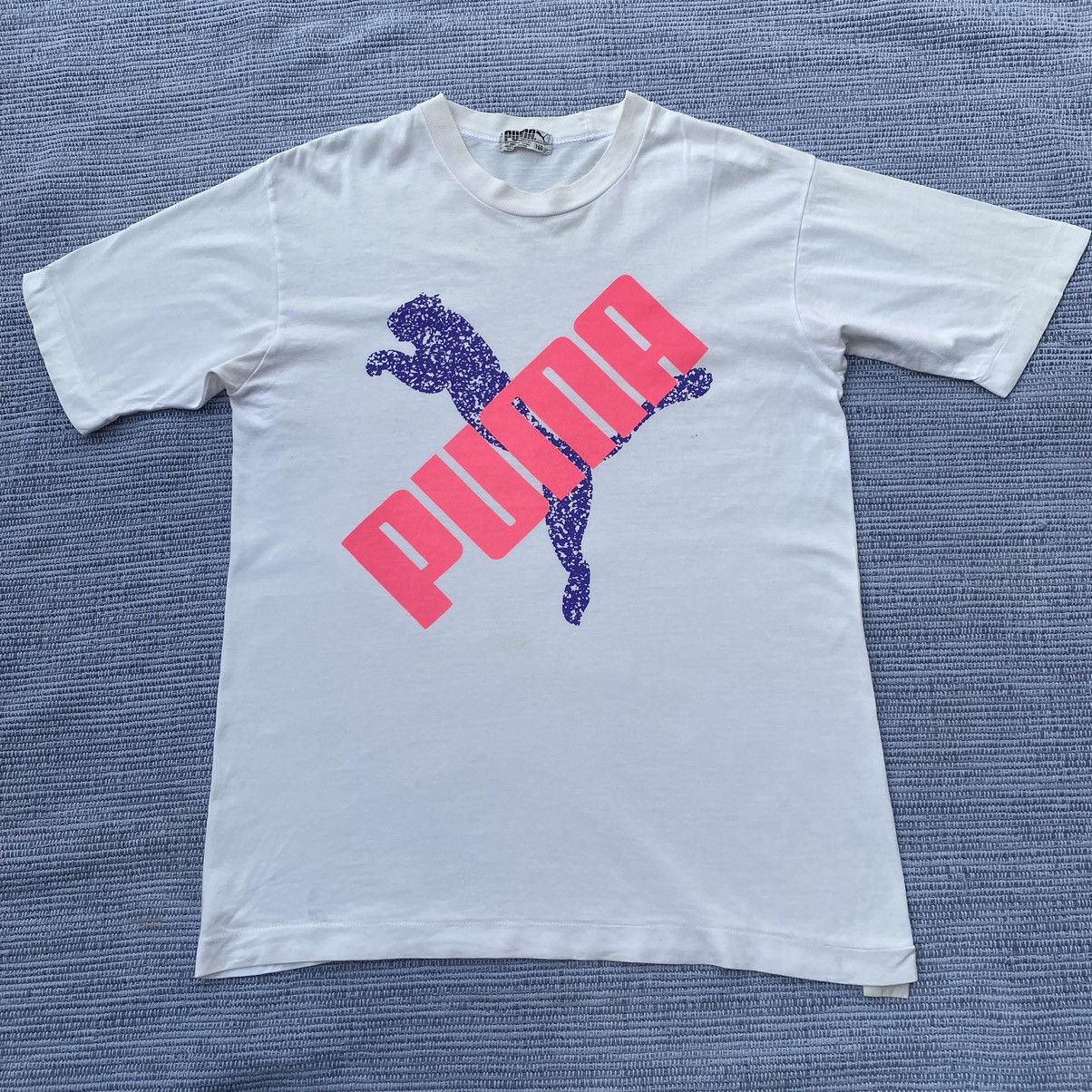 Vintage vintage 80s puma tee Size US XS / EU 42 / 0 - 1 Thumbnail