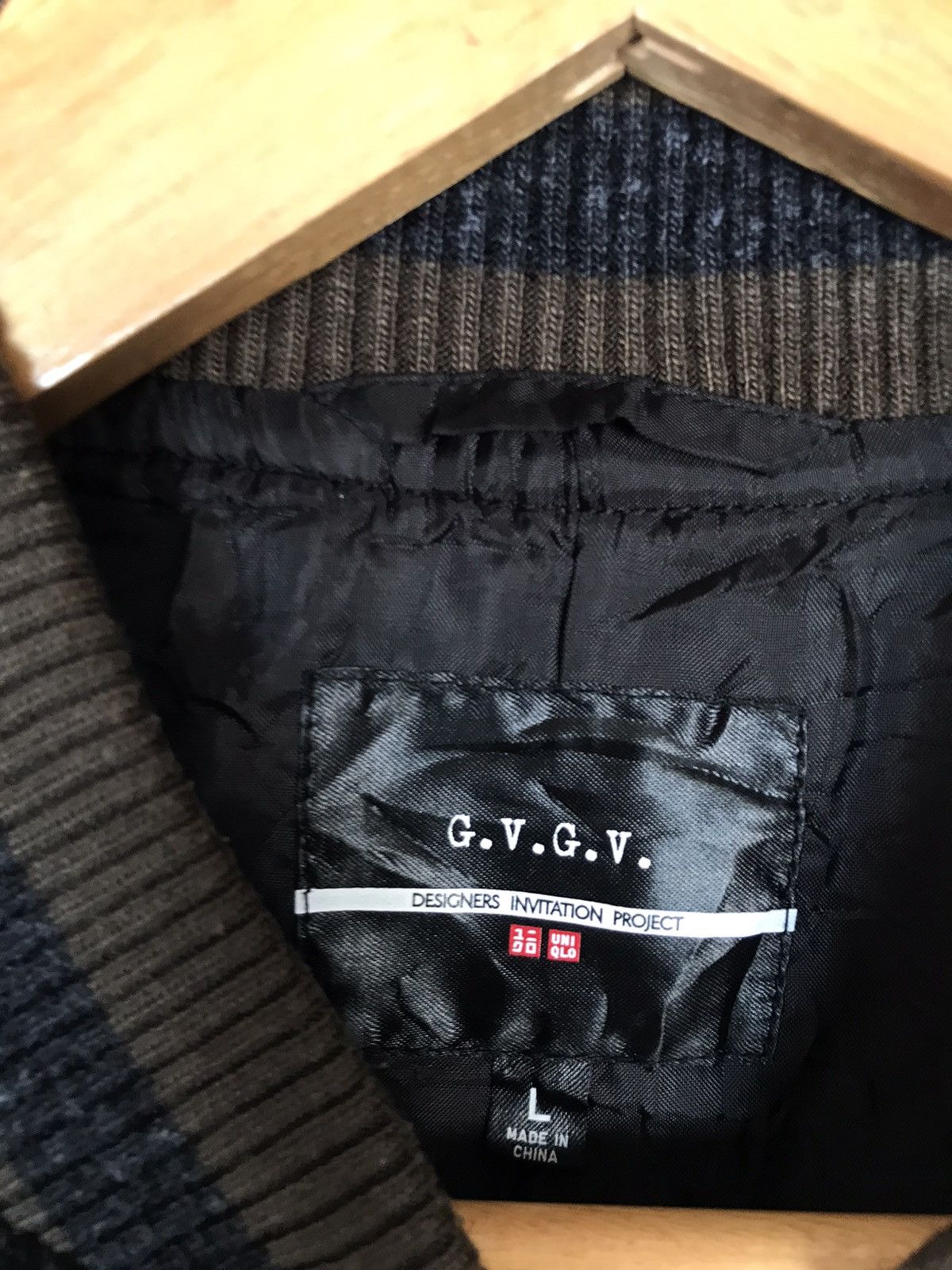 Uniqlo Vintage G.V.G.V. Uniqlo Varsity Jacket Wool Size US S / EU 44-46 / 1 - 3 Thumbnail