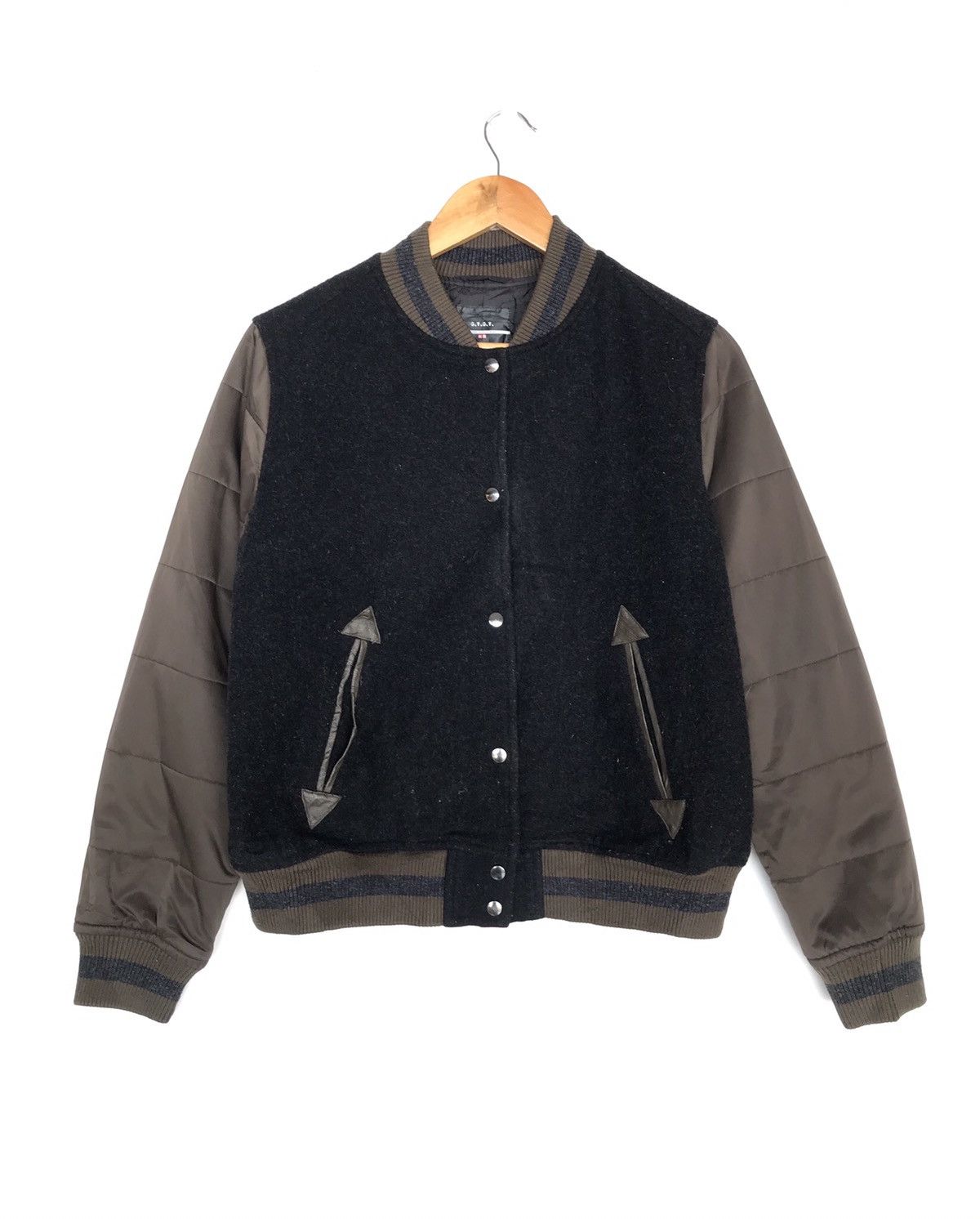 Uniqlo Vintage G.V.G.V. Uniqlo Varsity Jacket Wool Size US S / EU 44-46 / 1 - 1 Thumbnail