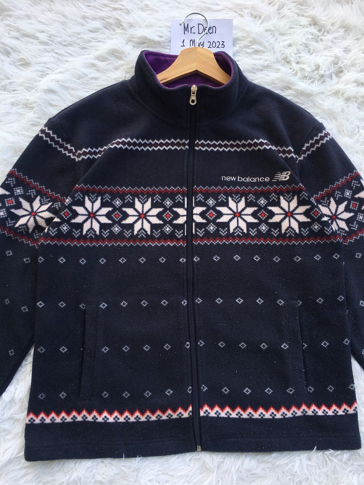 New Balance Vintage New Balance Fleece Sweater Size US M / EU 48-50 / 2 - 5 Thumbnail