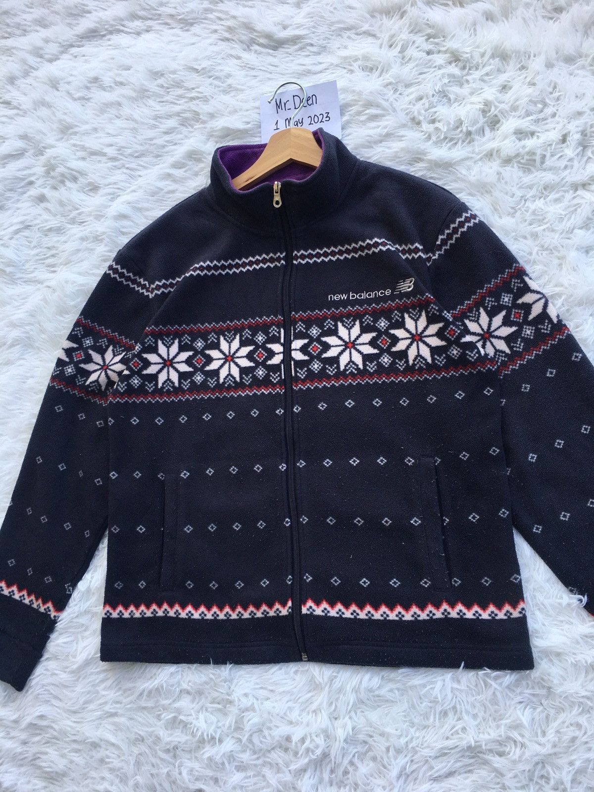 New Balance Vintage New Balance Fleece Sweater Size US M / EU 48-50 / 2 - 4 Thumbnail