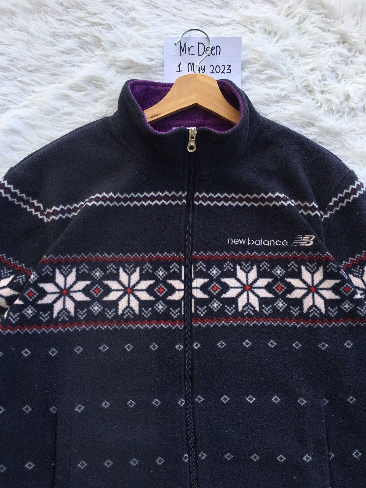 New Balance Vintage New Balance Fleece Sweater Size US M / EU 48-50 / 2 - 6 Thumbnail