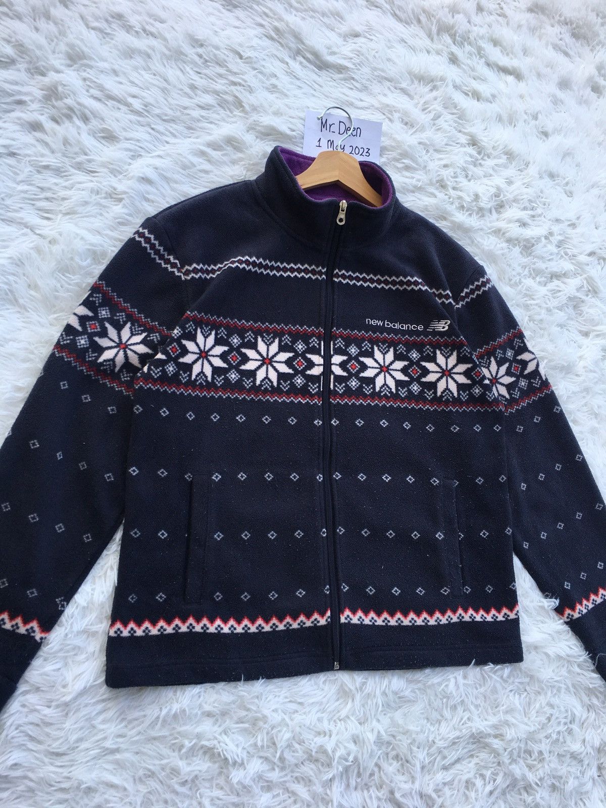 New Balance Vintage New Balance Fleece Sweater Size US M / EU 48-50 / 2 - 3 Thumbnail