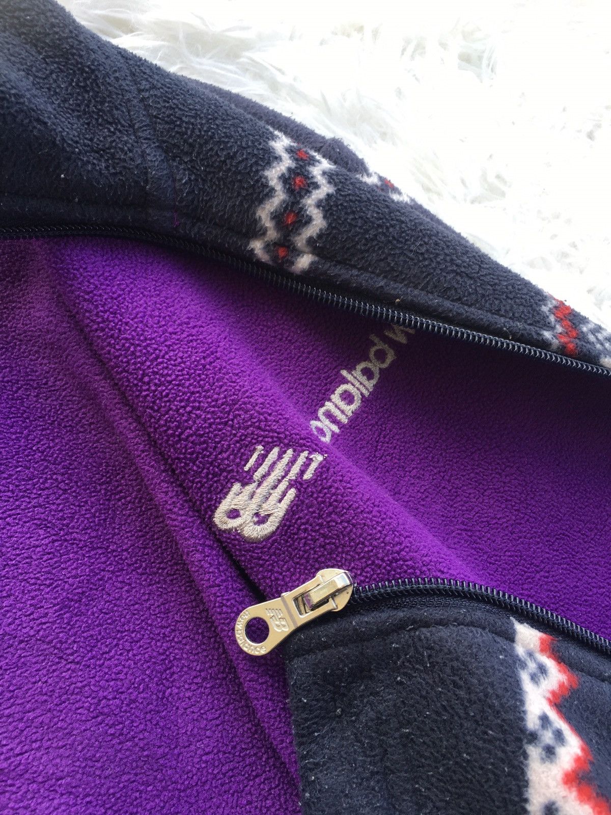 New Balance Vintage New Balance Fleece Sweater Size US M / EU 48-50 / 2 - 12 Thumbnail