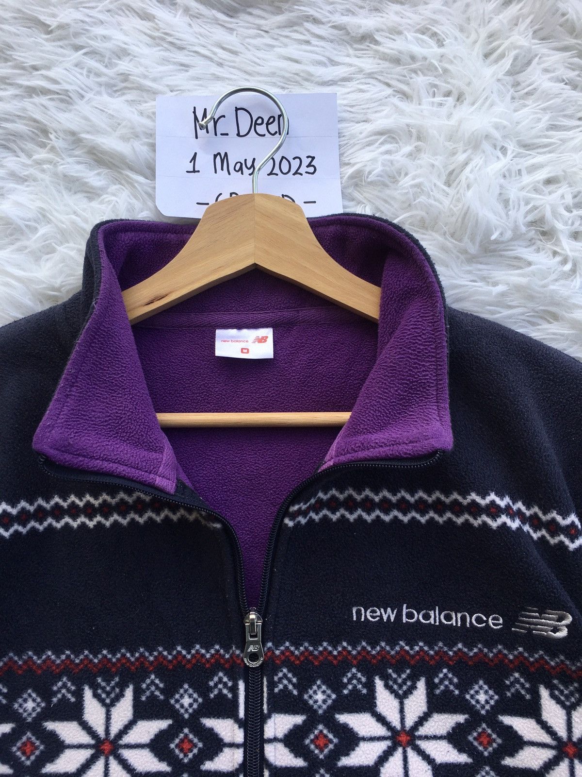 New Balance Vintage New Balance Fleece Sweater Size US M / EU 48-50 / 2 - 7 Thumbnail