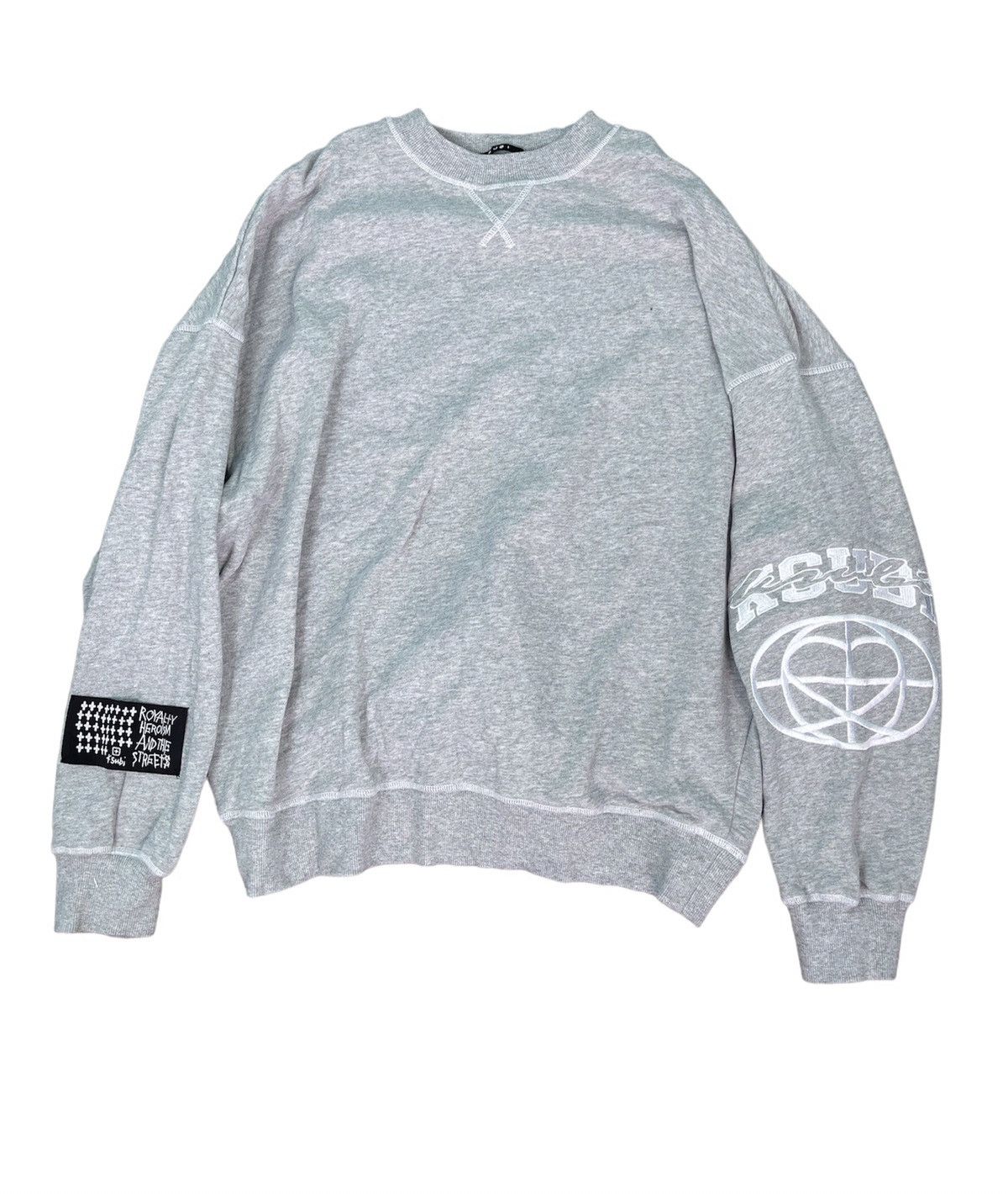 Ksubi Grey Crewneck