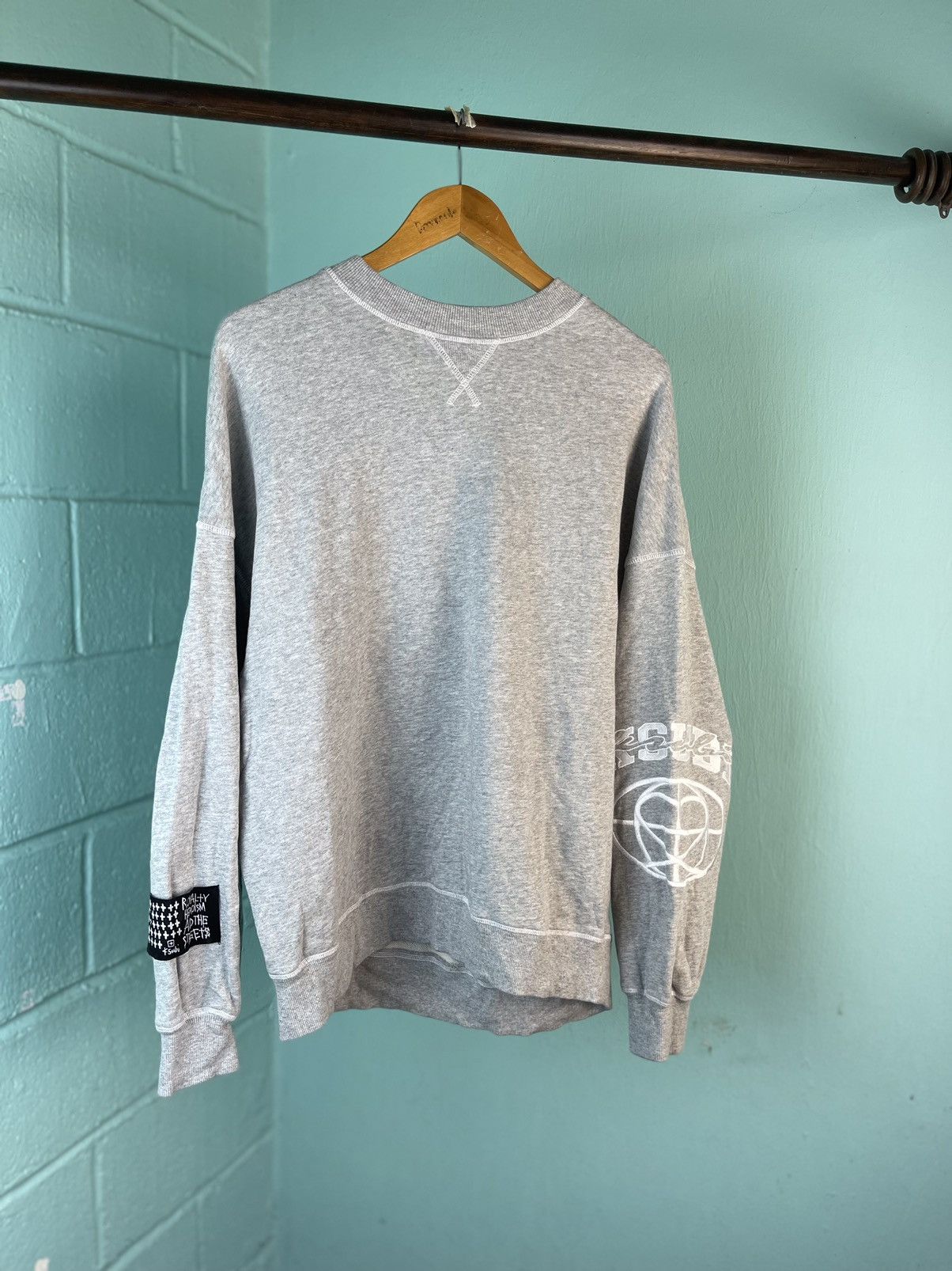 Ksubi Ksubi Grey Crewneck Size US L / EU 52-54 / 3 - 7 Thumbnail