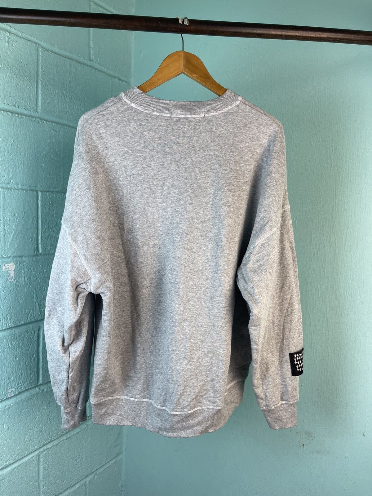 Ksubi Ksubi Grey Crewneck Size US L / EU 52-54 / 3 - 9 Thumbnail