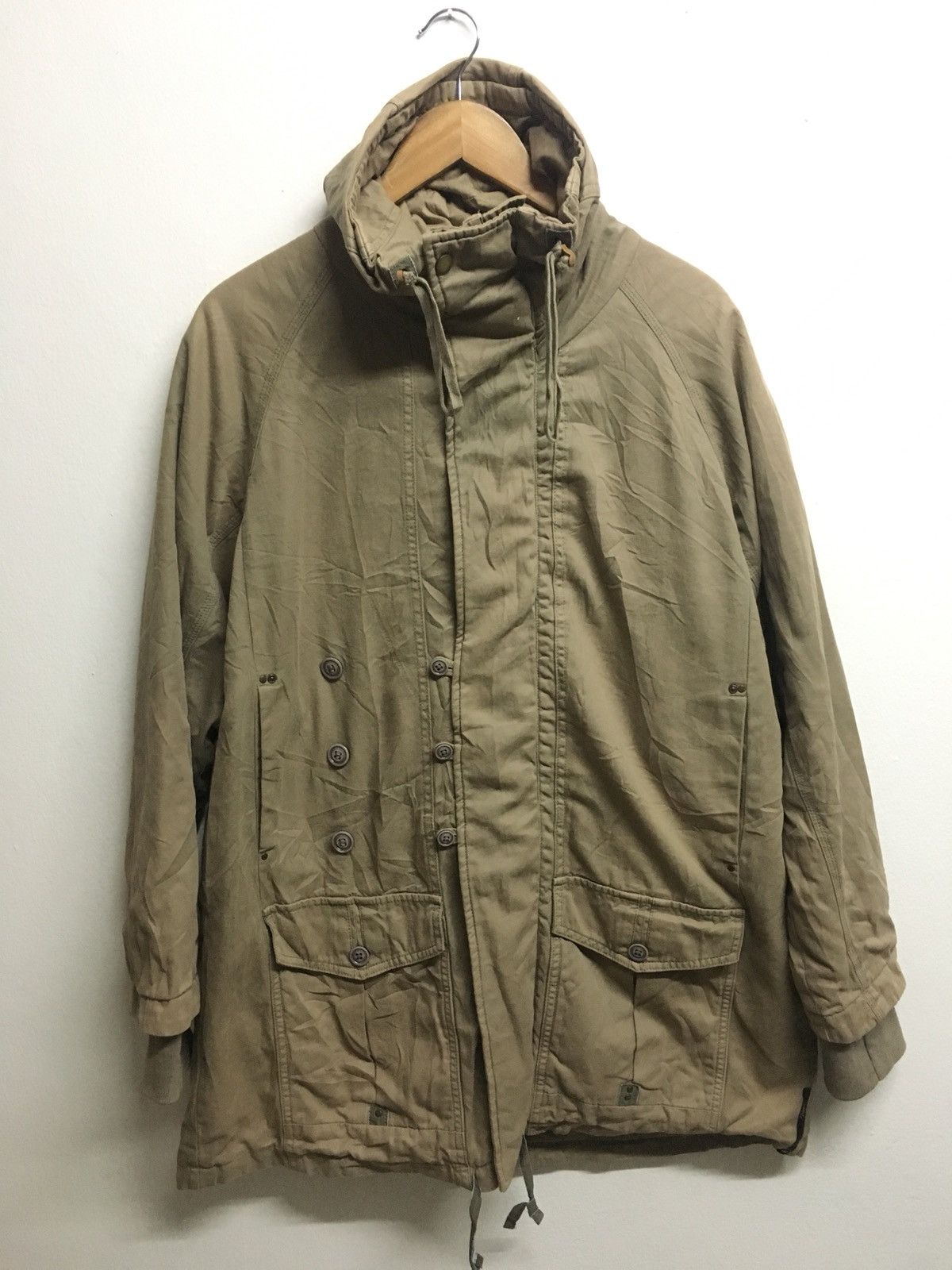 image of Diesel Parka in Green, Men's (Size XS)