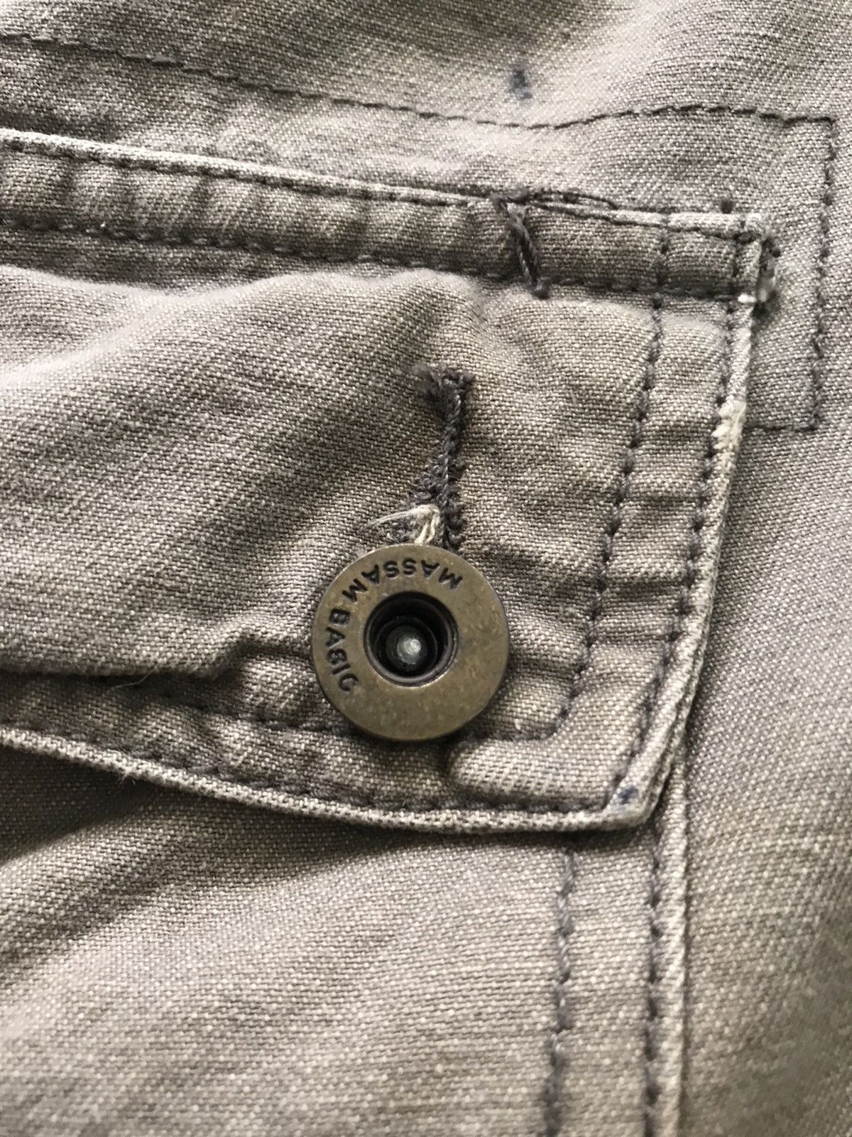 Japanese Brand 💥Vtg Massam Military Paratroops Mutipockets Cargo Pant Size US 32 / EU 48 - 15 Thumbnail