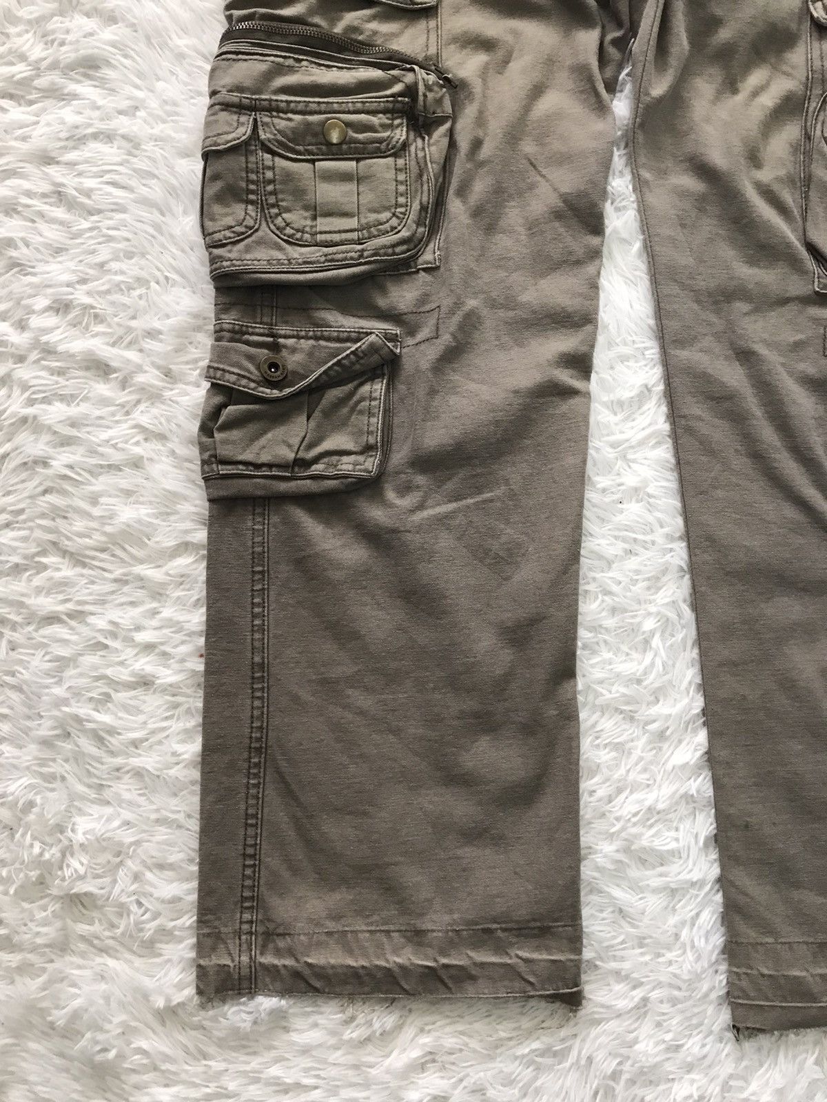 Japanese Brand 💥Vtg Massam Military Paratroops Mutipockets Cargo Pant Size US 32 / EU 48 - 4 Thumbnail