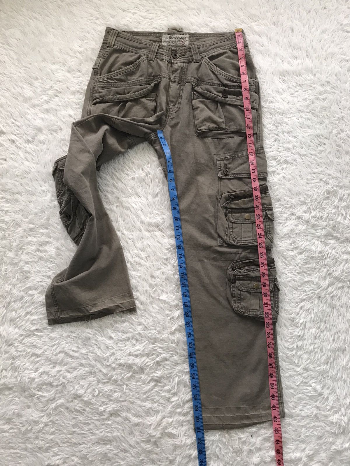 Japanese Brand 💥Vtg Massam Military Paratroops Mutipockets Cargo Pant Size US 32 / EU 48 - 19 Thumbnail