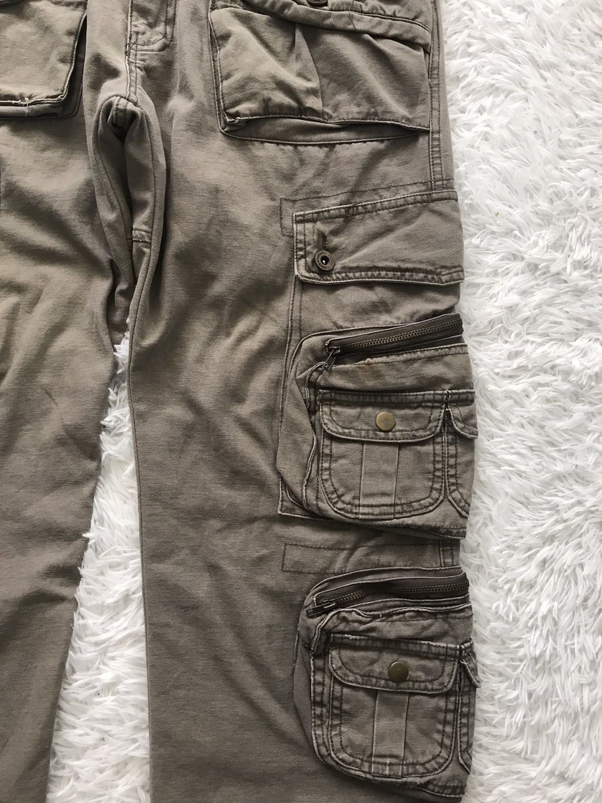 Japanese Brand 💥Vtg Massam Military Paratroops Mutipockets Cargo Pant Size US 32 / EU 48 - 6 Thumbnail