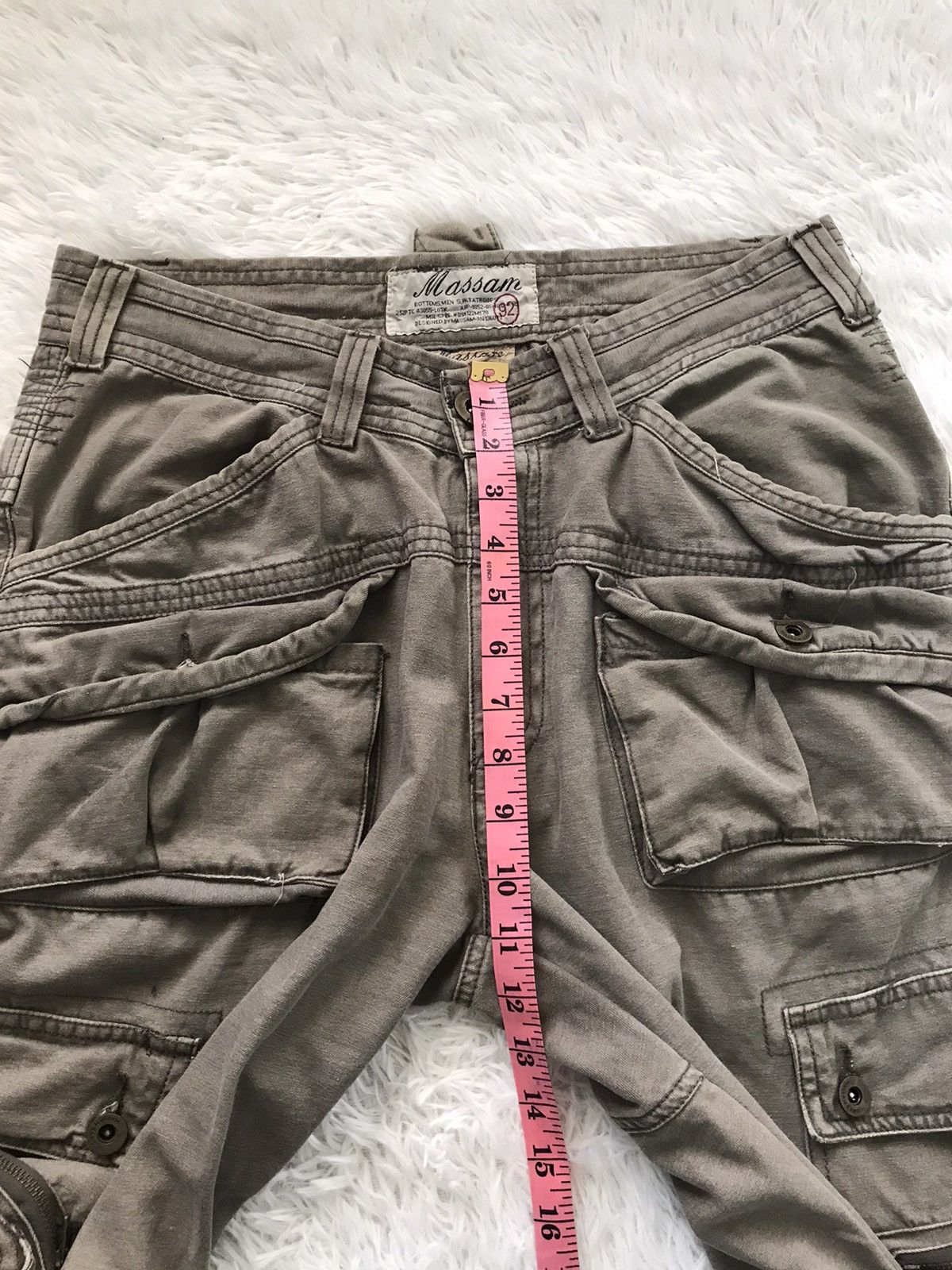 Japanese Brand 💥Vtg Massam Military Paratroops Mutipockets Cargo Pant Size US 32 / EU 48 - 22 Thumbnail