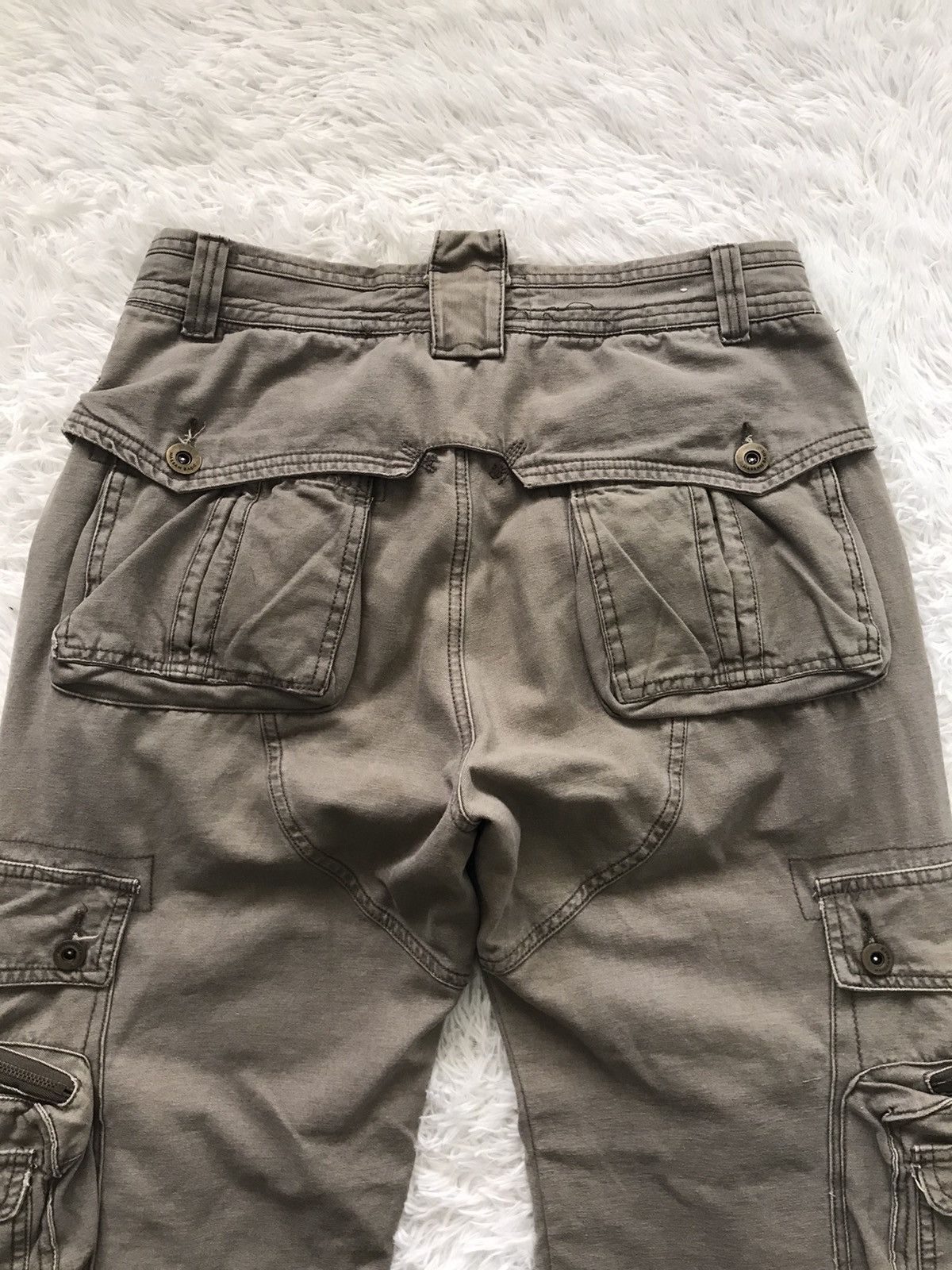 Japanese Brand 💥Vtg Massam Military Paratroops Mutipockets Cargo Pant Size US 32 / EU 48 - 13 Thumbnail