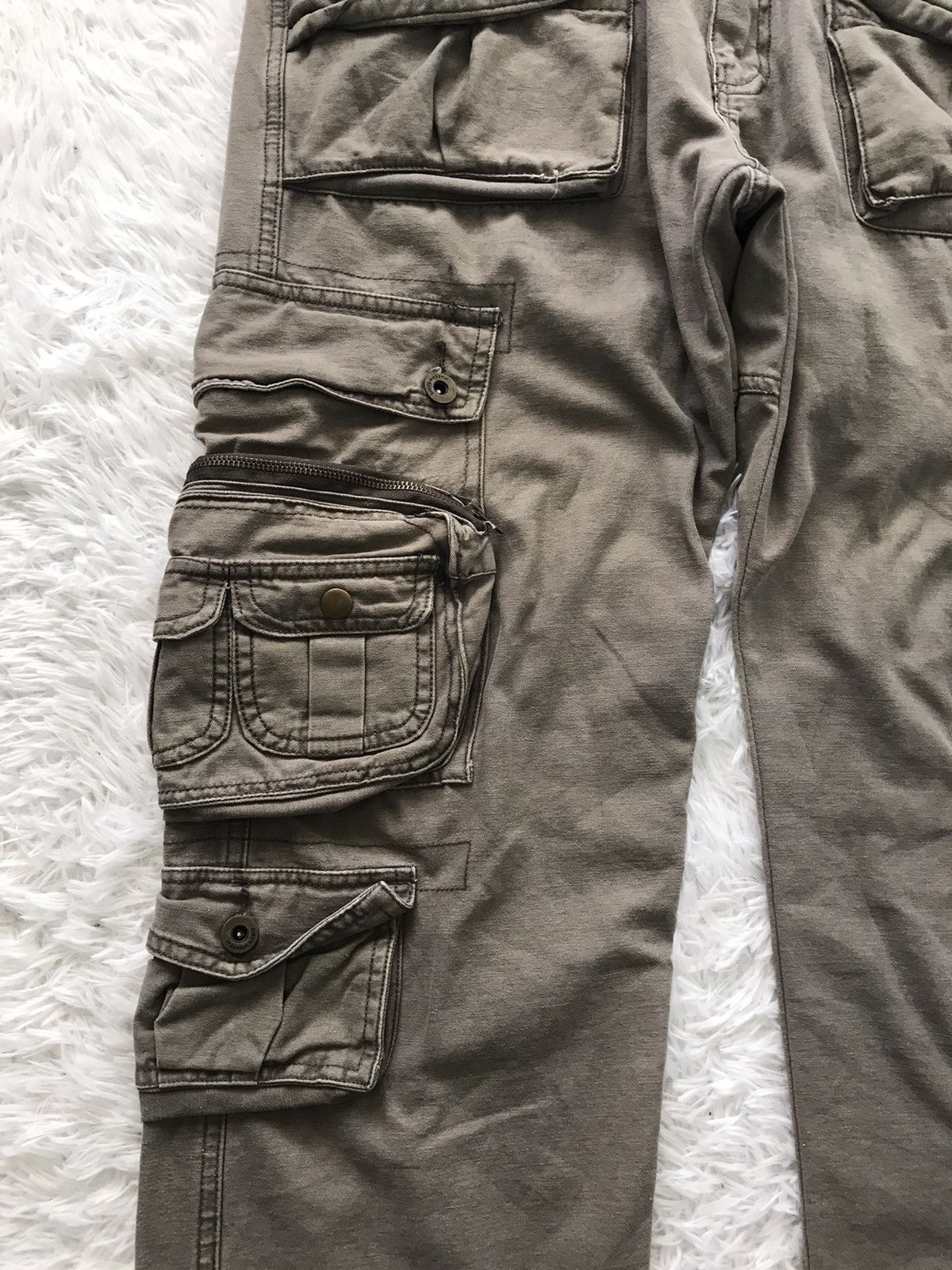 Japanese Brand 💥Vtg Massam Military Paratroops Mutipockets Cargo Pant Size US 32 / EU 48 - 7 Thumbnail