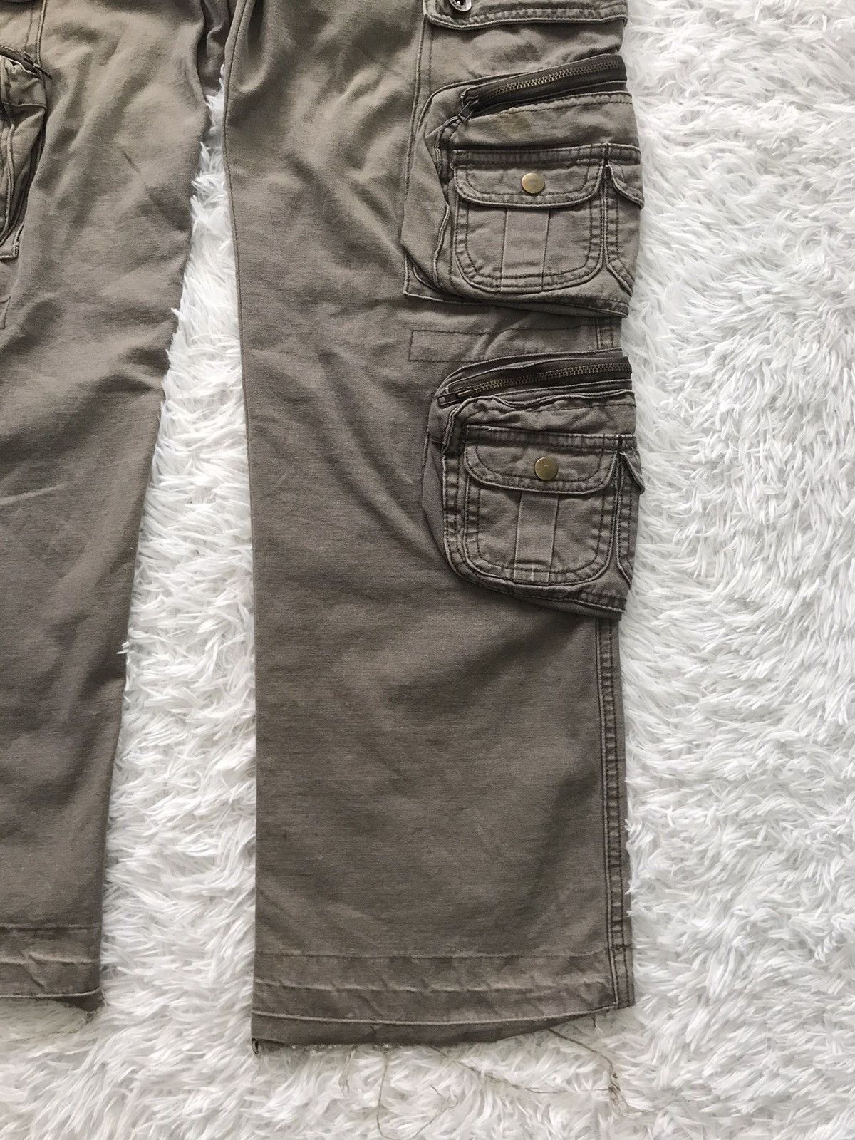 Japanese Brand 💥Vtg Massam Military Paratroops Mutipockets Cargo Pant Size US 32 / EU 48 - 5 Thumbnail
