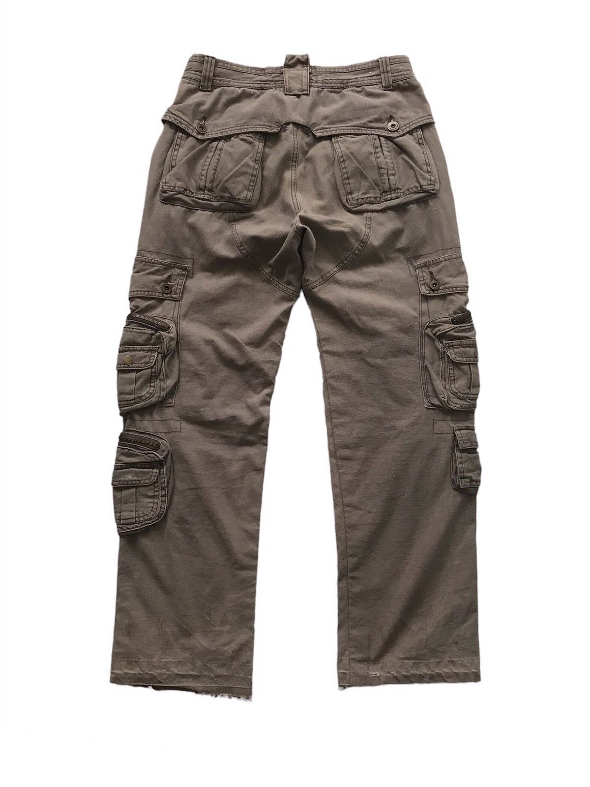 Japanese Brand 💥Vtg Massam Military Paratroops Mutipockets Cargo Pant Size US 32 / EU 48 - 2 Thumbnail
