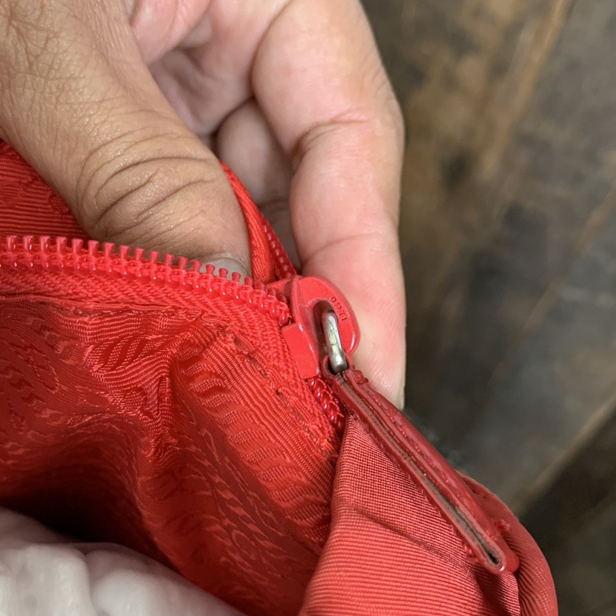 Prada Vintage Prada Red Medium Backpack With Authentic Card Size ONE SIZE - 7 Thumbnail