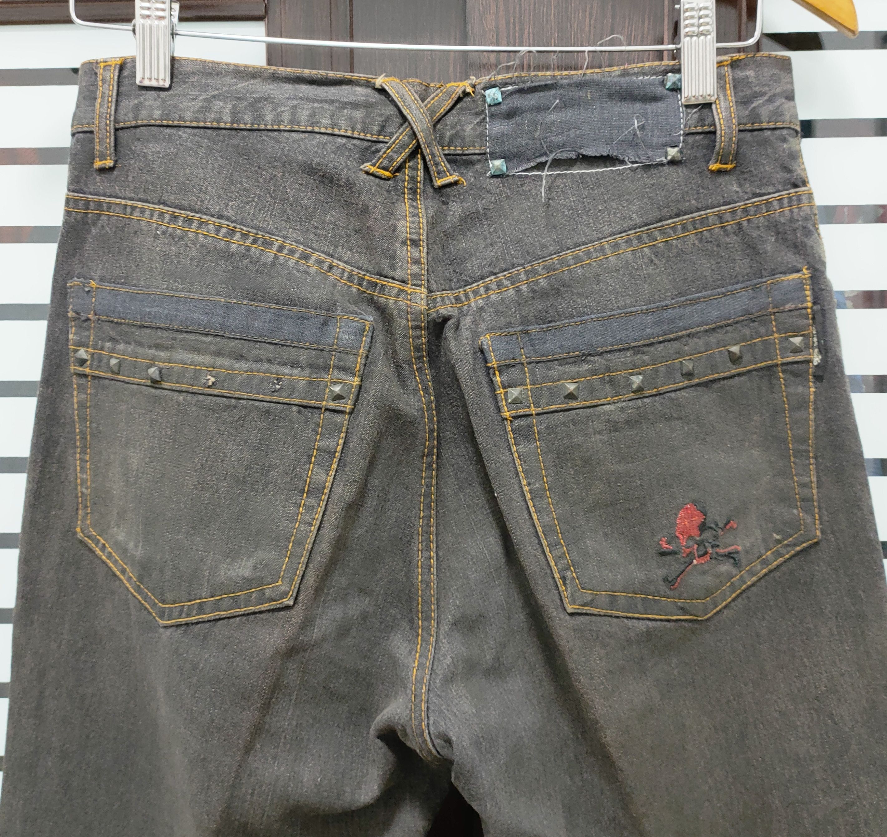 BERNINGS SHO 🔥Punk Not Dead Japanese Brand Bernings-Sho Denim🔥 Size US 30 / EU 46 - 2 Thumbnail