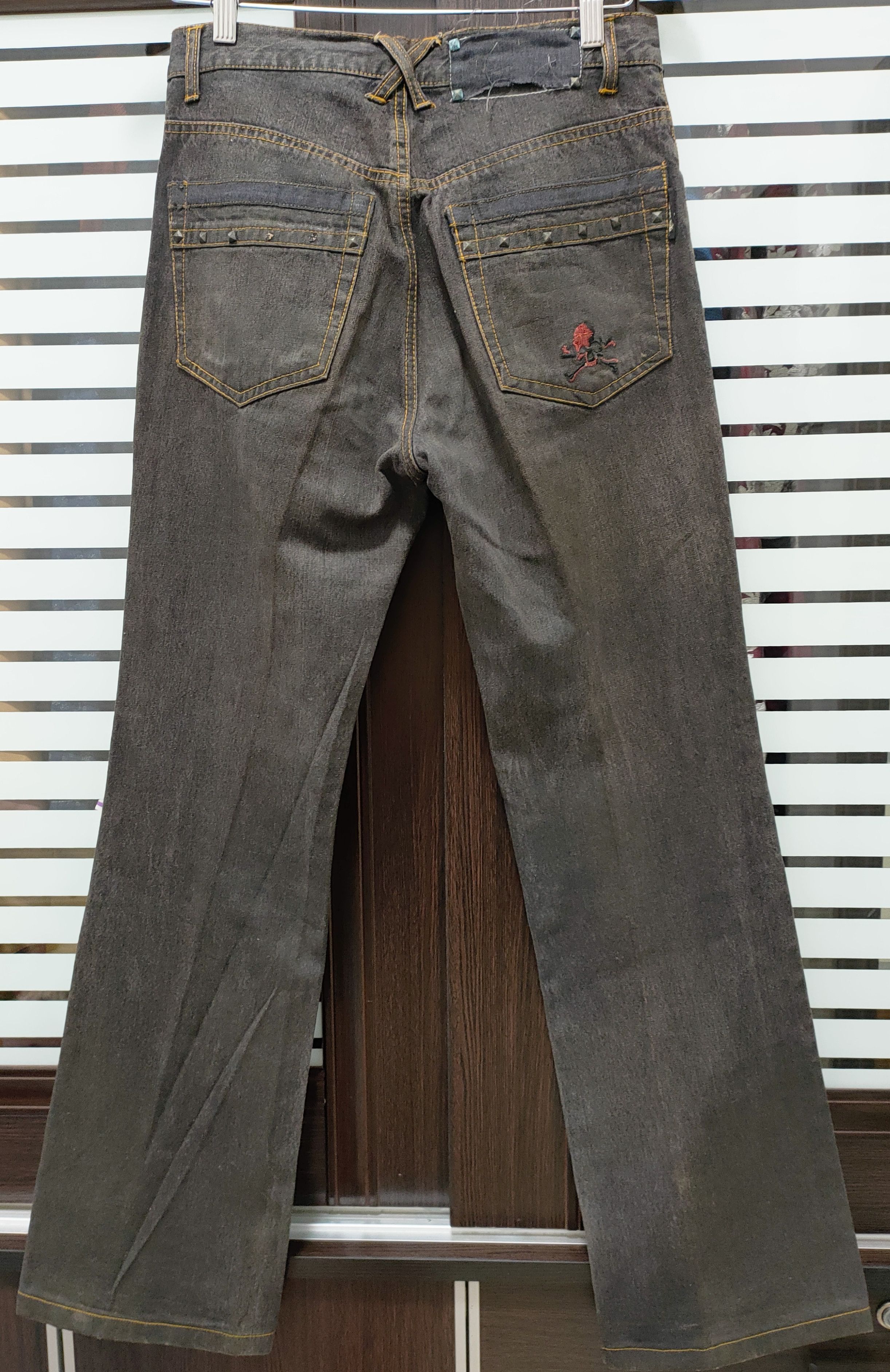 BERNINGS SHO 🔥Punk Not Dead Japanese Brand Bernings-Sho Denim🔥 Size US 30 / EU 46 - 3 Thumbnail