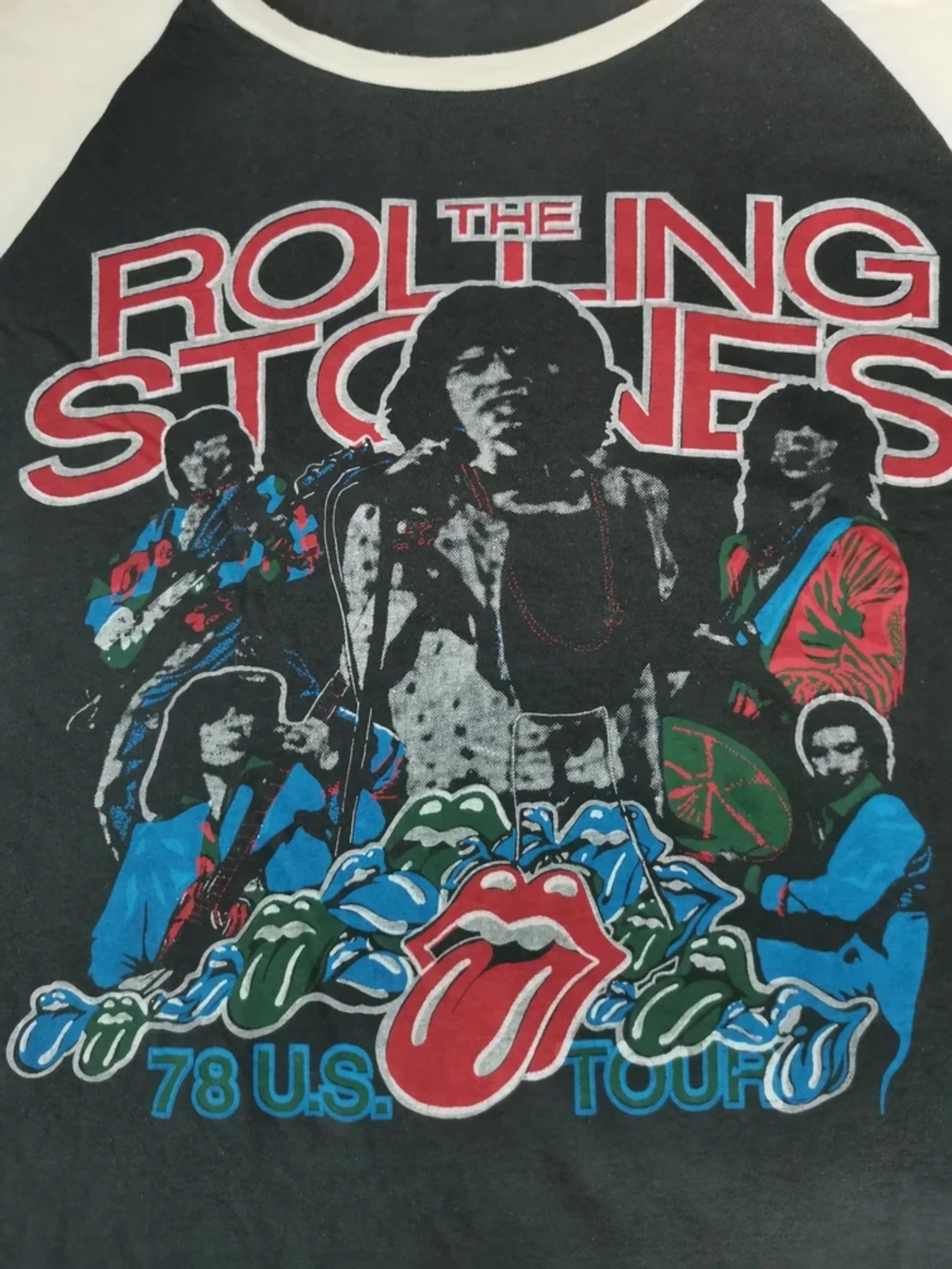 The Rolling Stones Vintage The Rolling Stones 78 World Wide Tour Tee Size US M / EU 48-50 / 2 - 3 Thumbnail