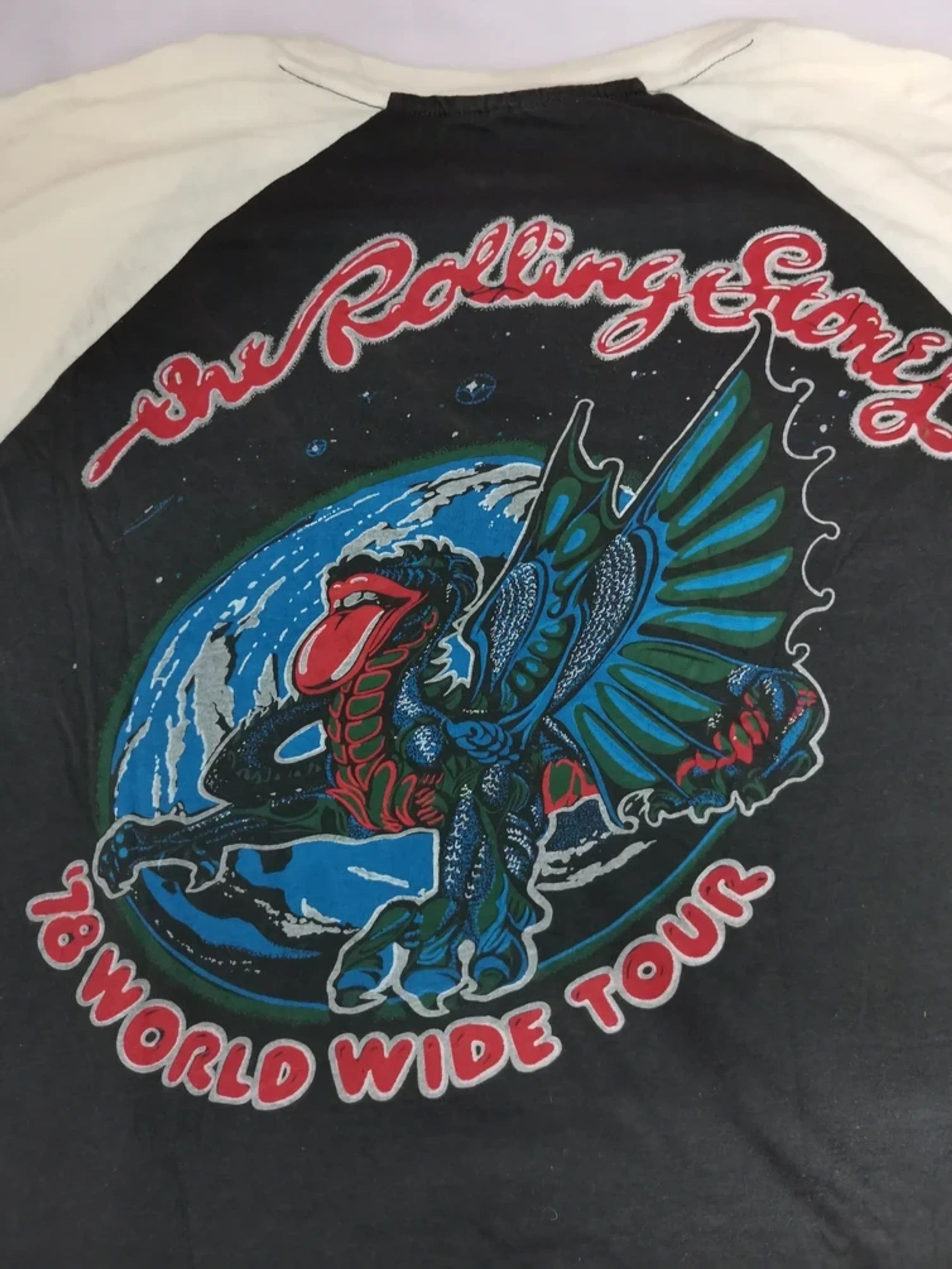 The Rolling Stones Vintage The Rolling Stones 78 World Wide Tour Tee Size US M / EU 48-50 / 2 - 4 Thumbnail
