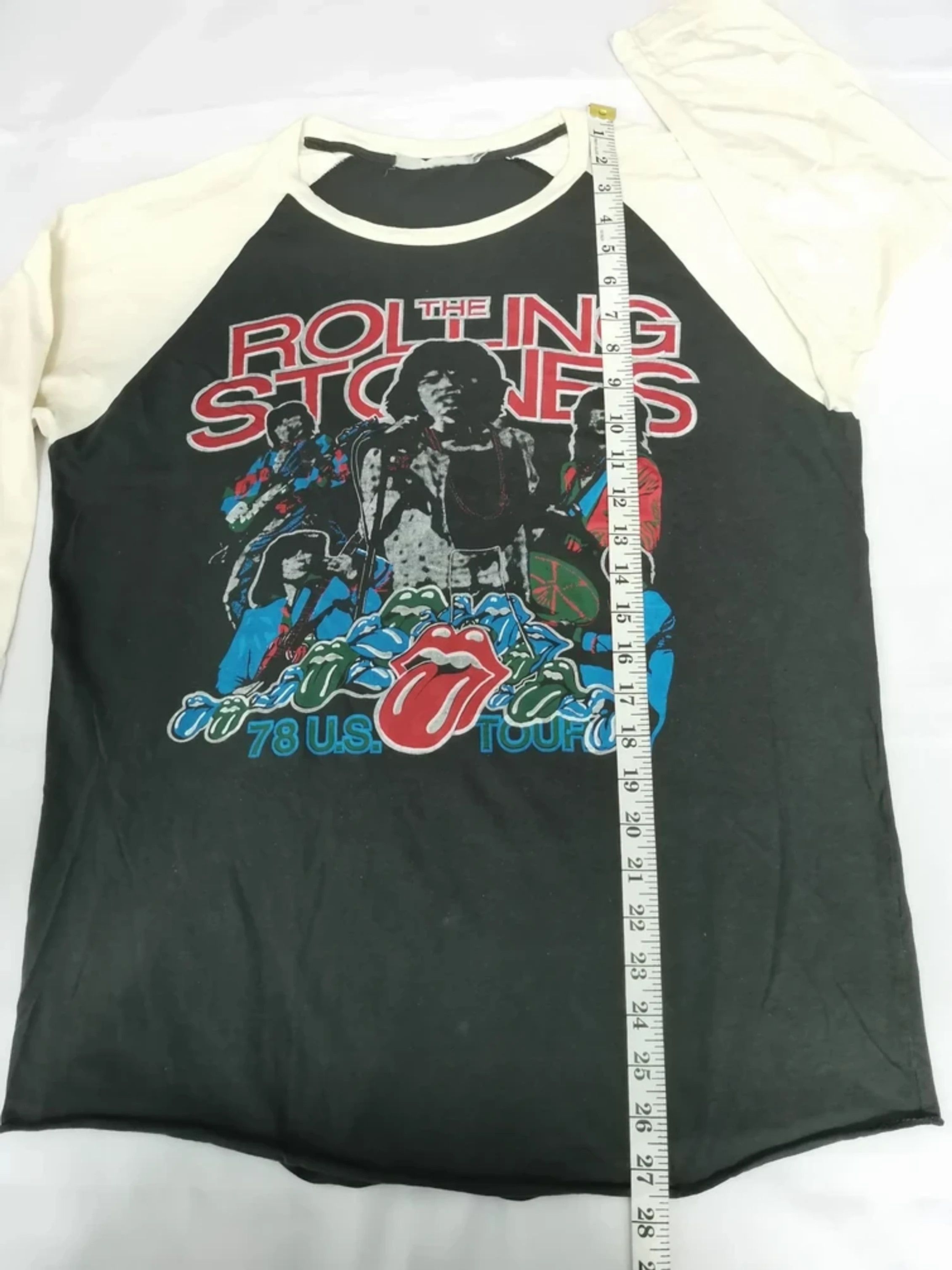 The Rolling Stones Vintage The Rolling Stones 78 World Wide Tour Tee Size US M / EU 48-50 / 2 - 8 Thumbnail