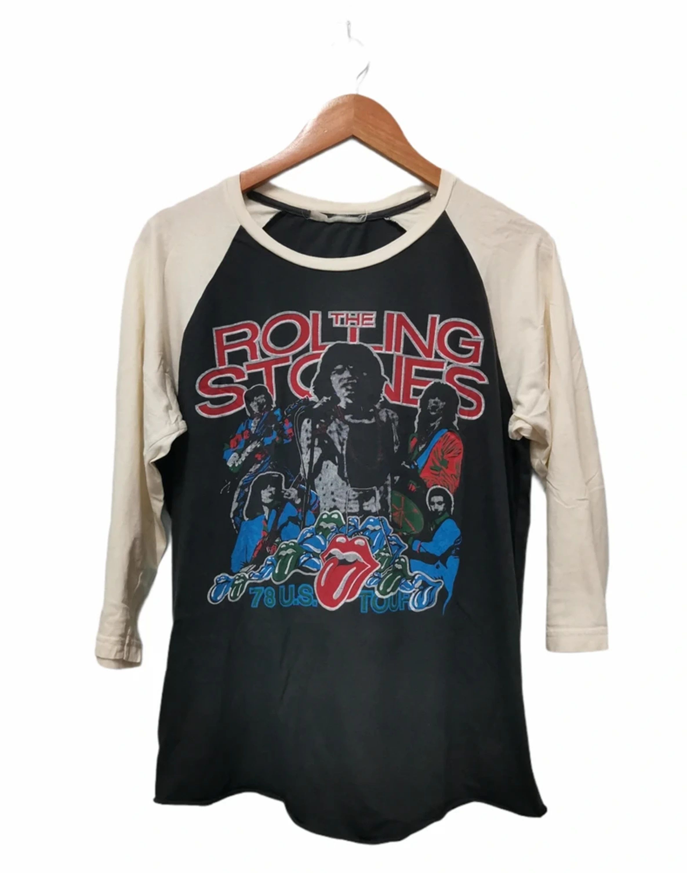 The Rolling Stones Vintage The Rolling Stones 78 World Wide Tour Tee Size US M / EU 48-50 / 2 - 2 Thumbnail