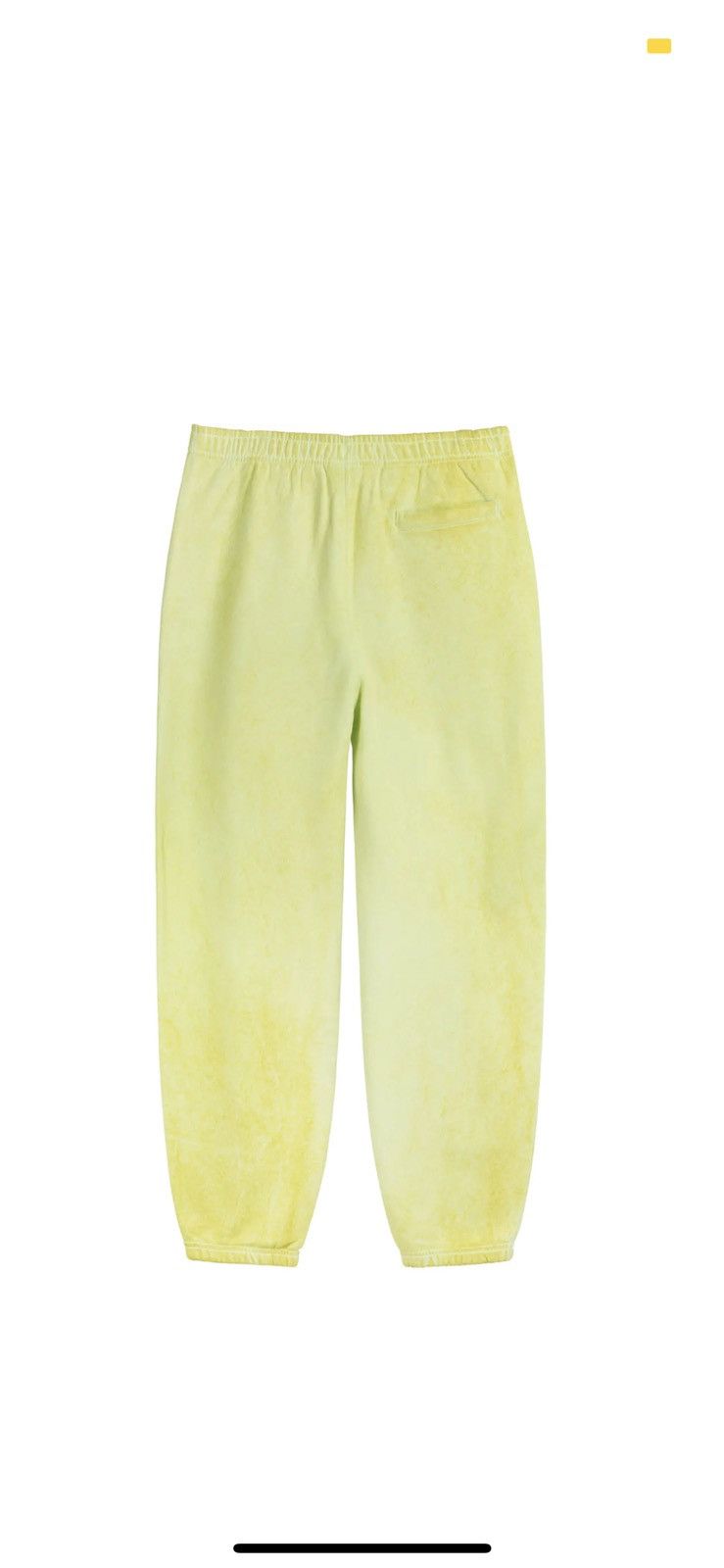 Nike Stussy Stussy Nike Volt Green Washed Sweatpants Size Large Grailed