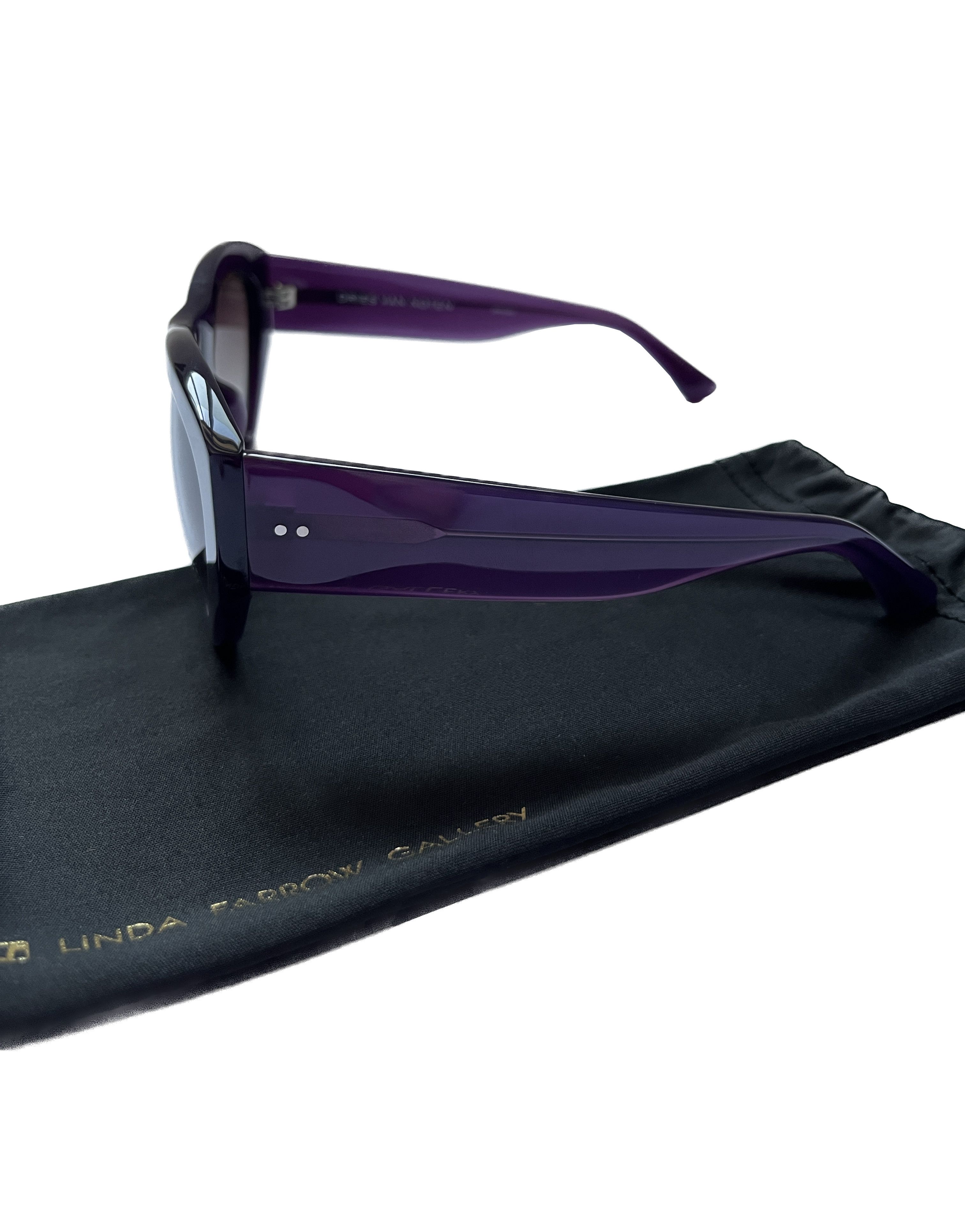 Dries Van Noten × Linda Farrow ⚡️QUICK SALE⚡️Dries Van Noten Linda Farrow Wrap Sunglasses Size ONE SIZE - 3 Thumbnail