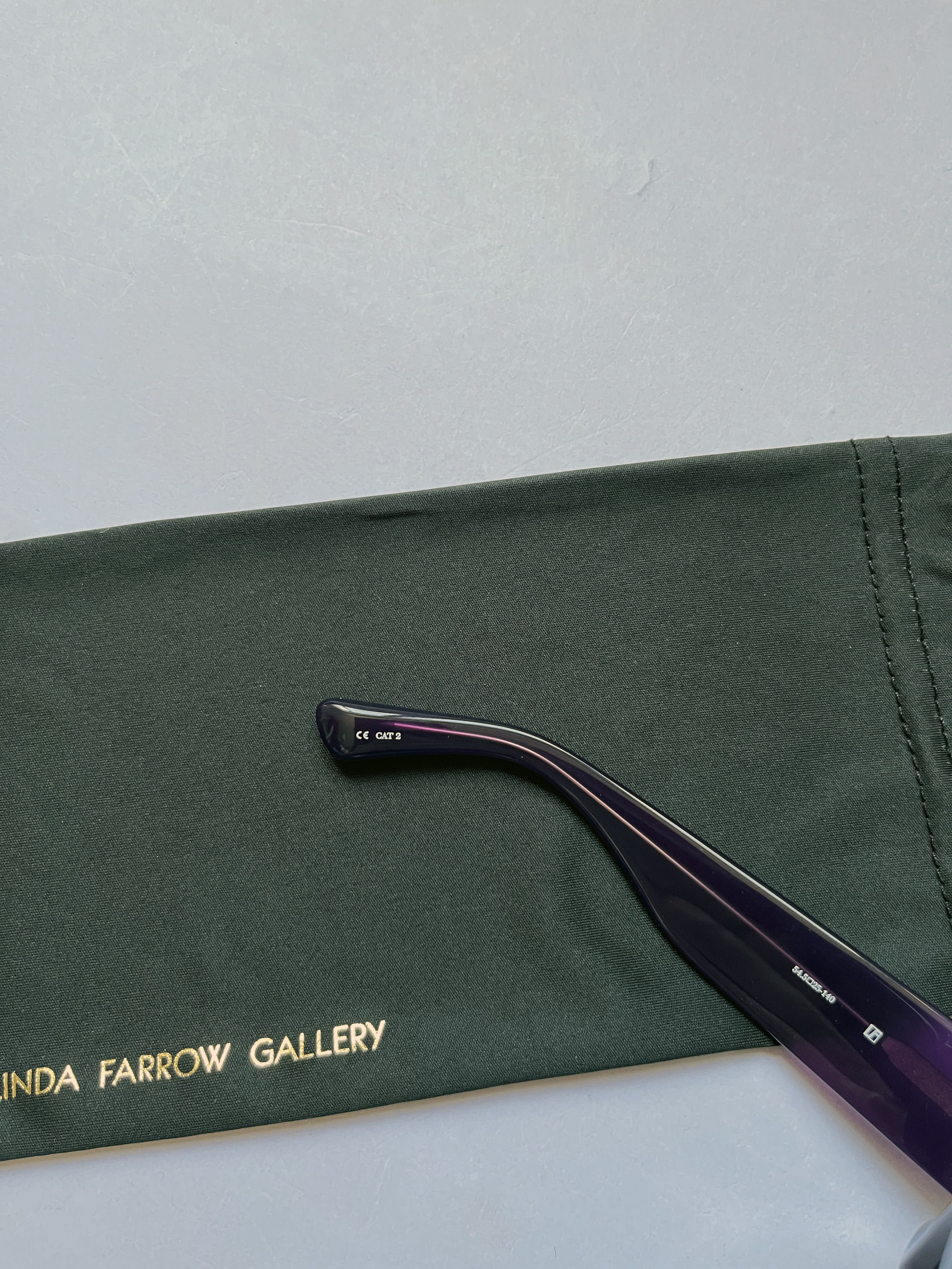 Dries Van Noten × Linda Farrow ⚡️QUICK SALE⚡️Dries Van Noten Linda Farrow Wrap Sunglasses Size ONE SIZE - 5 Thumbnail
