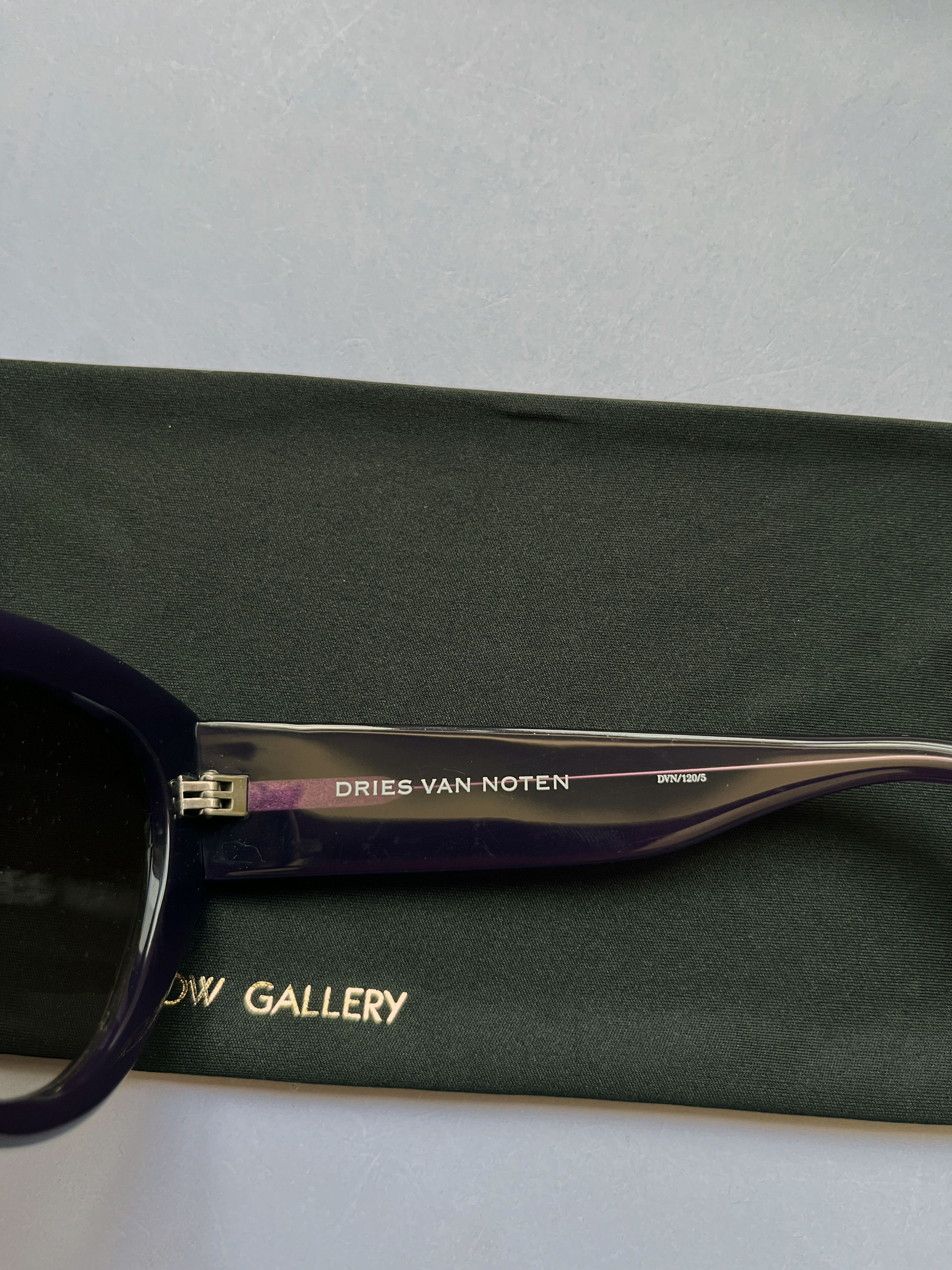 Dries Van Noten × Linda Farrow ⚡️QUICK SALE⚡️Dries Van Noten Linda Farrow Wrap Sunglasses Size ONE SIZE - 6 Thumbnail