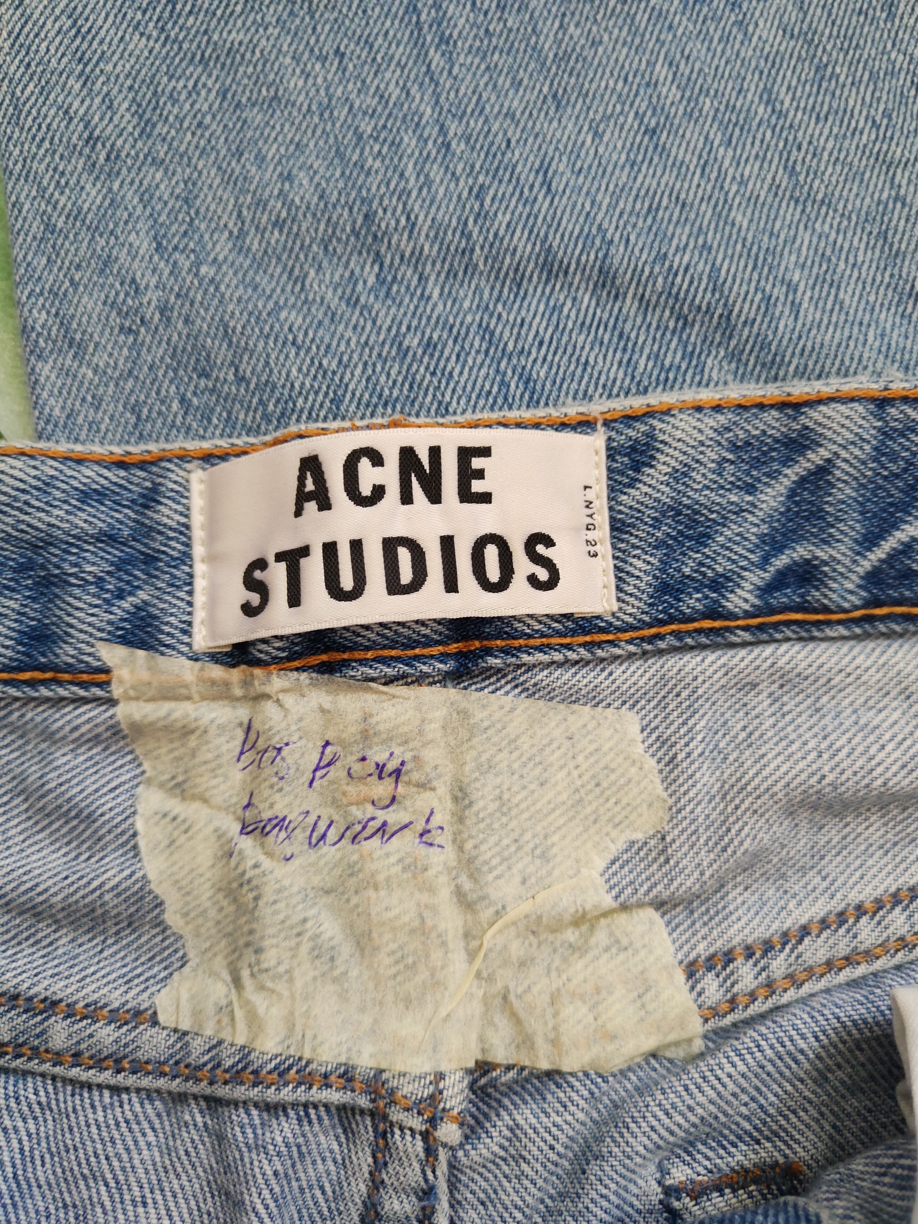 Acne Studios Acne Studios reworked reconstruct patchwork custom #5156DLL Size US 29 - 12 Thumbnail